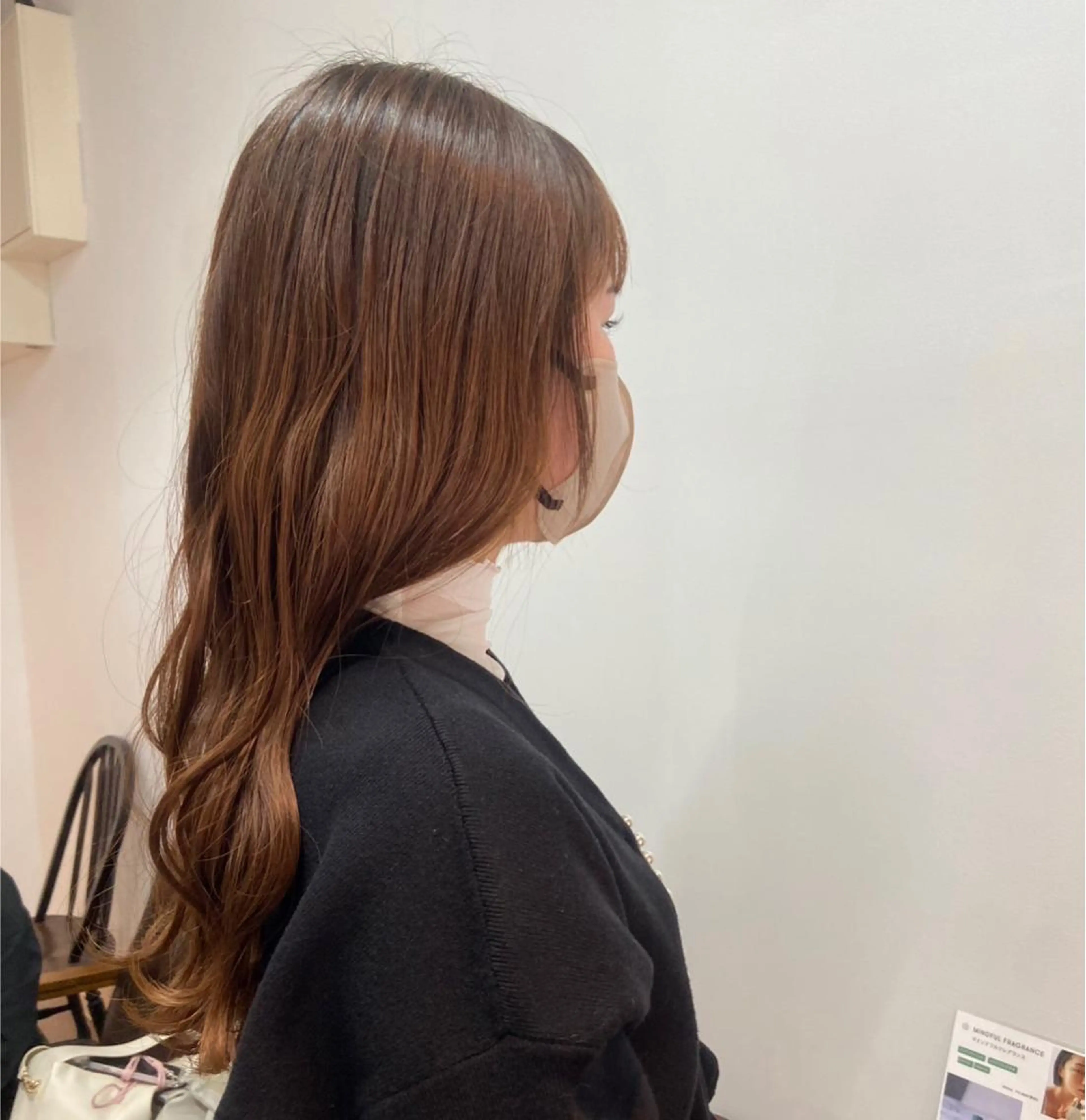 ロング カラー ロング 安岡美咲✂︎ 艶カラー/髪質改善のヘアスタイル