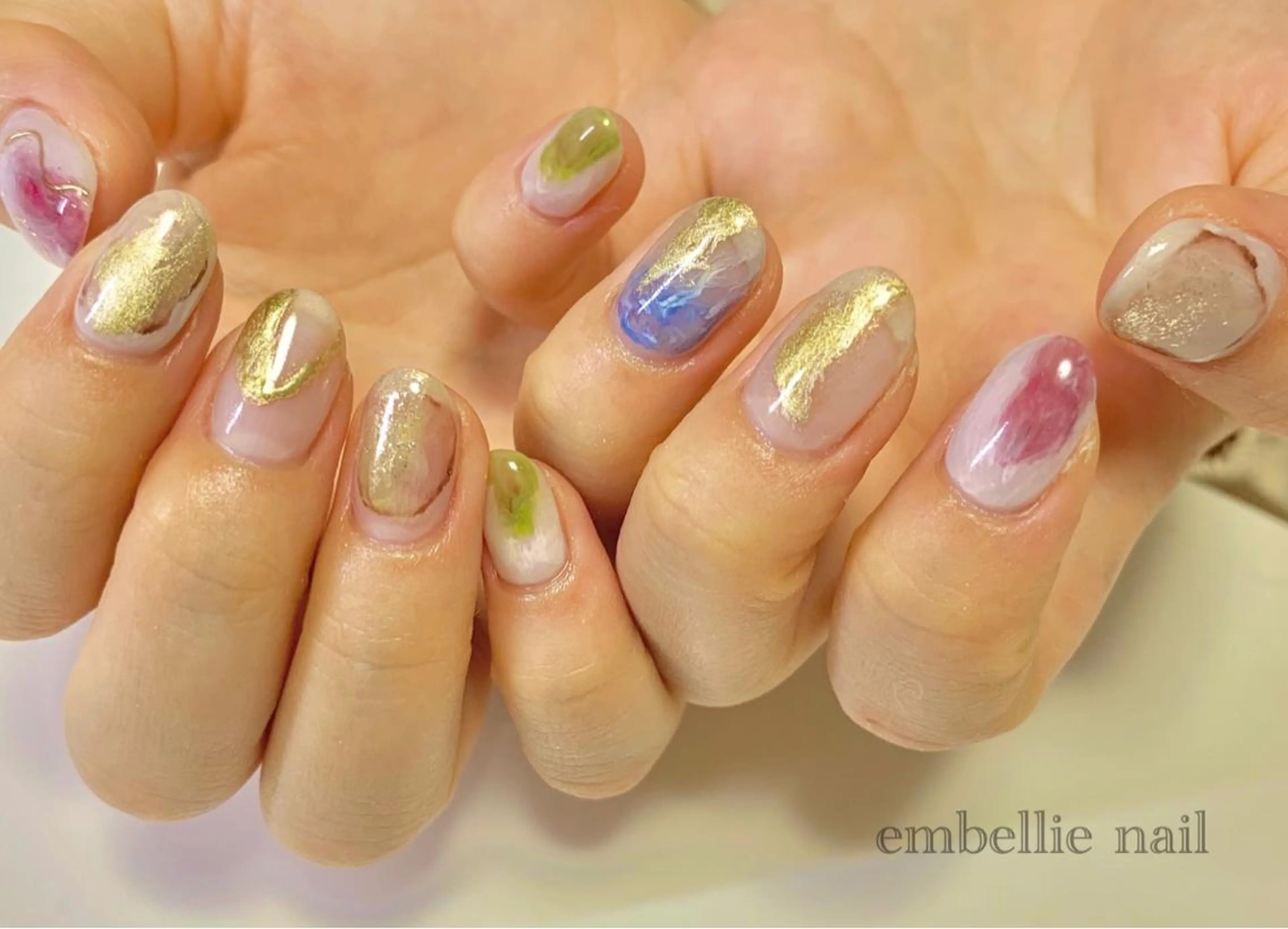 ネイル ニュアンスネイル miyasaka erikoのネイルデザイン