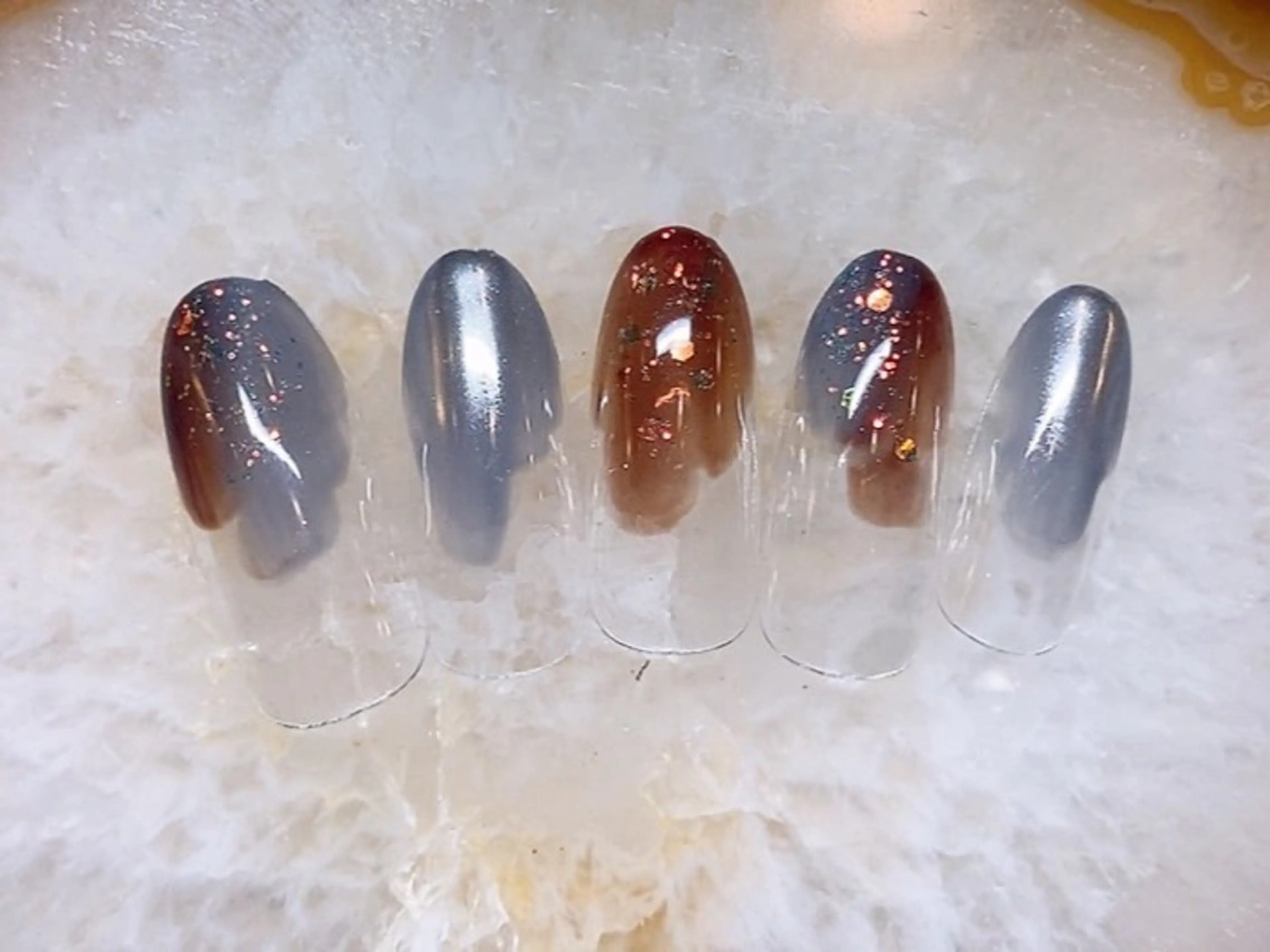 ネイル シンプルネイル aimer tomomiのネイルデザイン