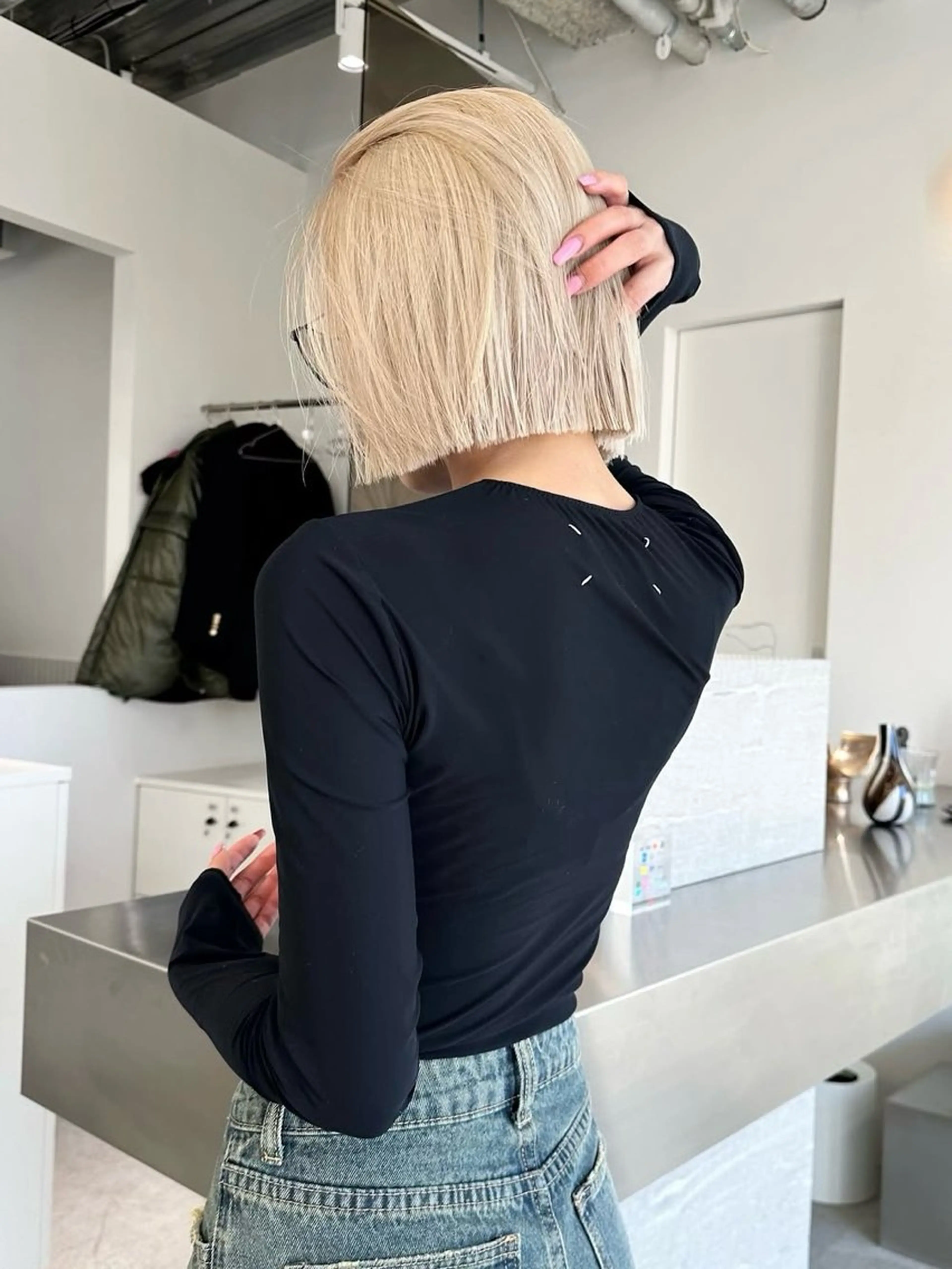 似合わせカット+ダブルカラー+トリートメントの写真