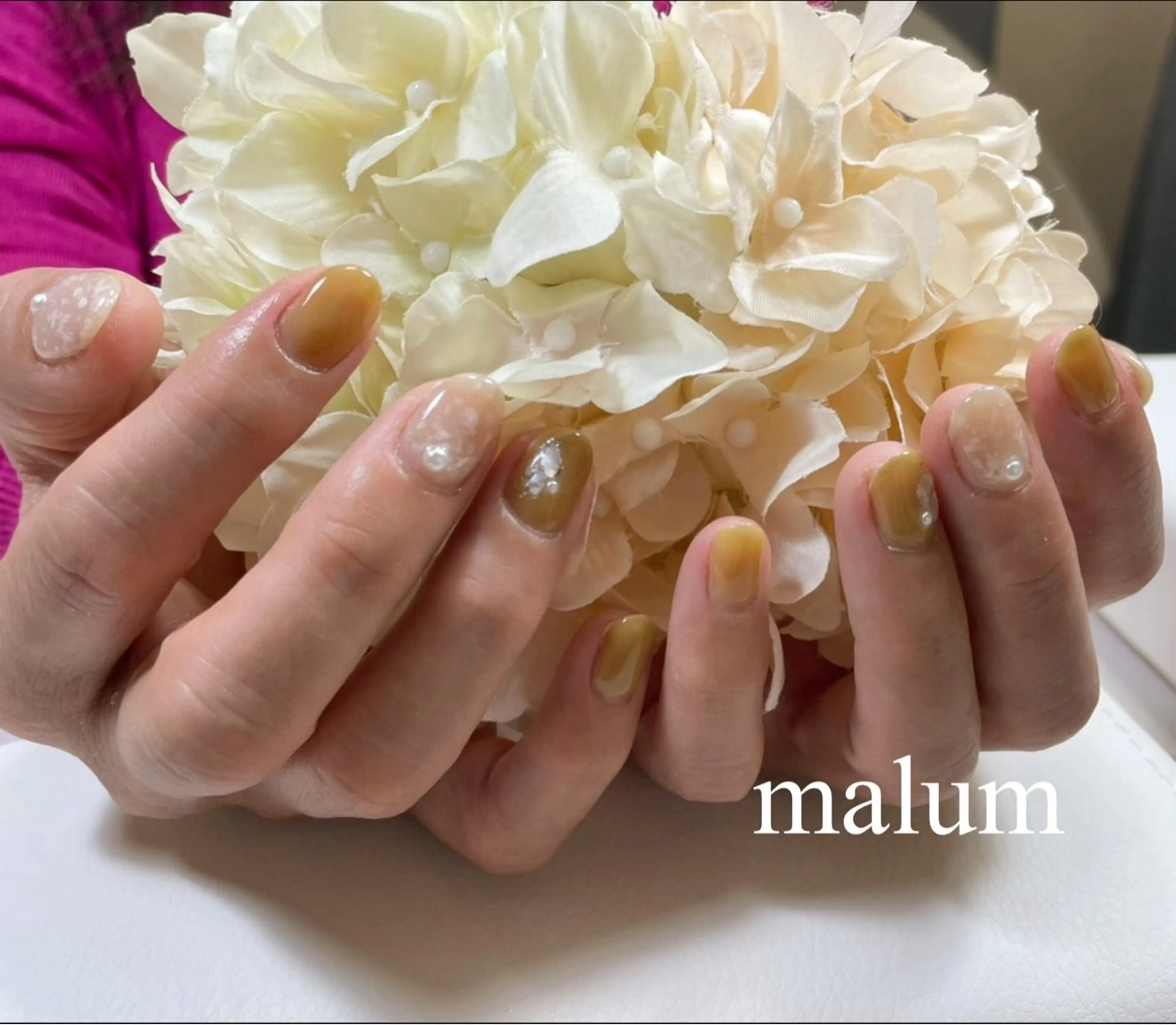 ネイル ハンドネイル malum nailのネイルデザイン