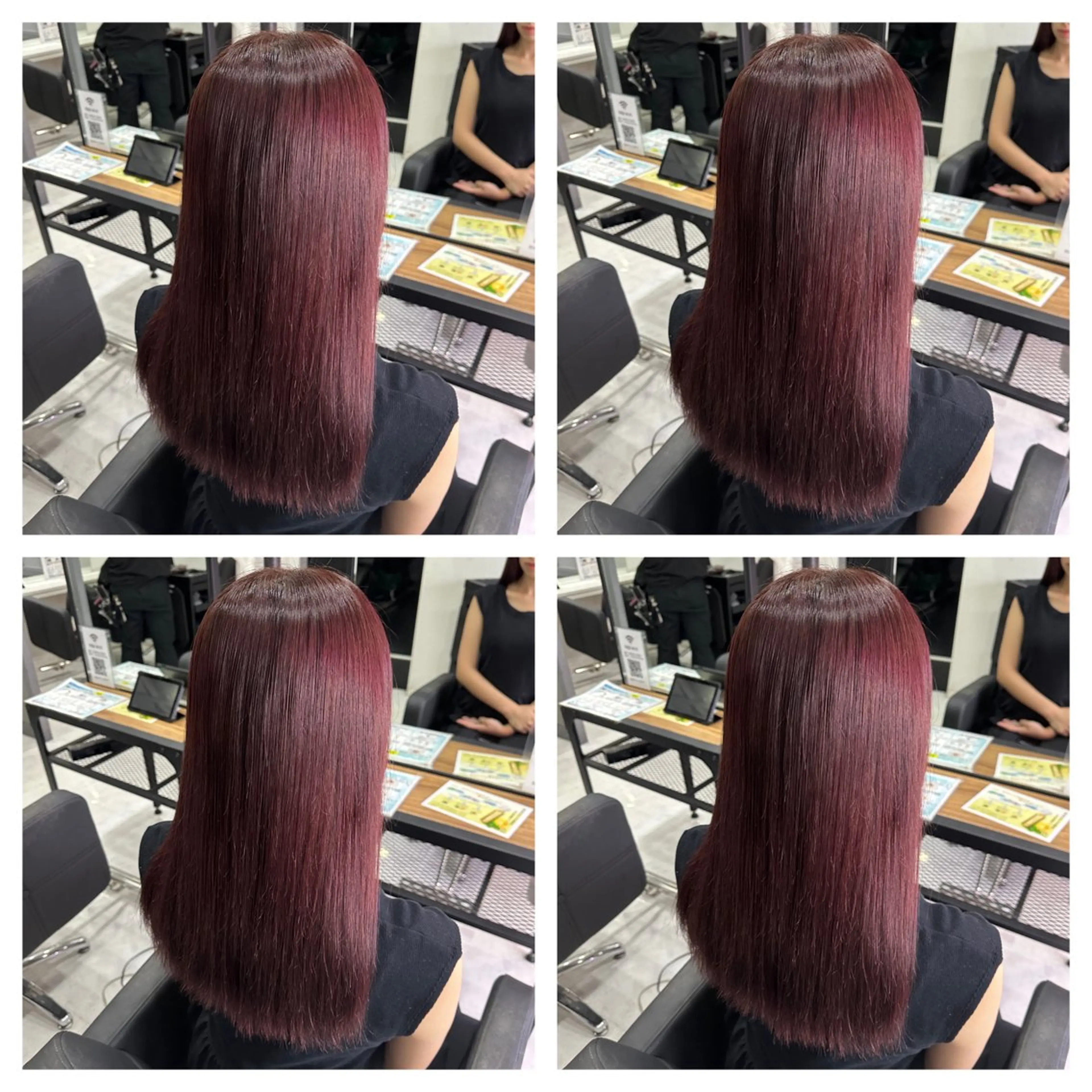 セミロング カラー ヘアアレンジ 🎀推し活ヘアー🎀 Yuuna🐰💖のヘアスタイル