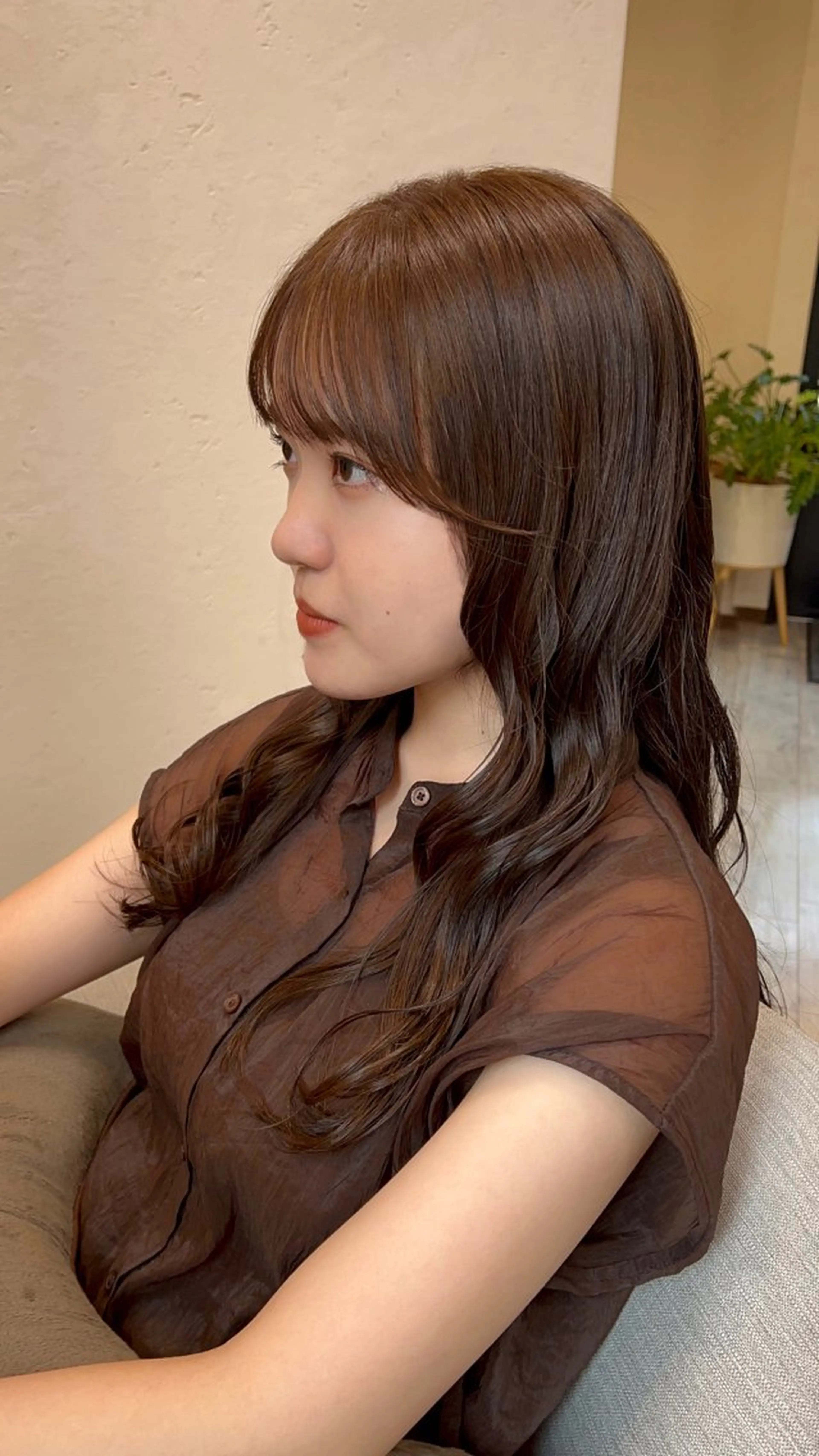 【新規・再来1回目限定🌟】カット✄﻿＋高濃度水素カラー💧＋炭酸スパ𓂃🫧‪の写真