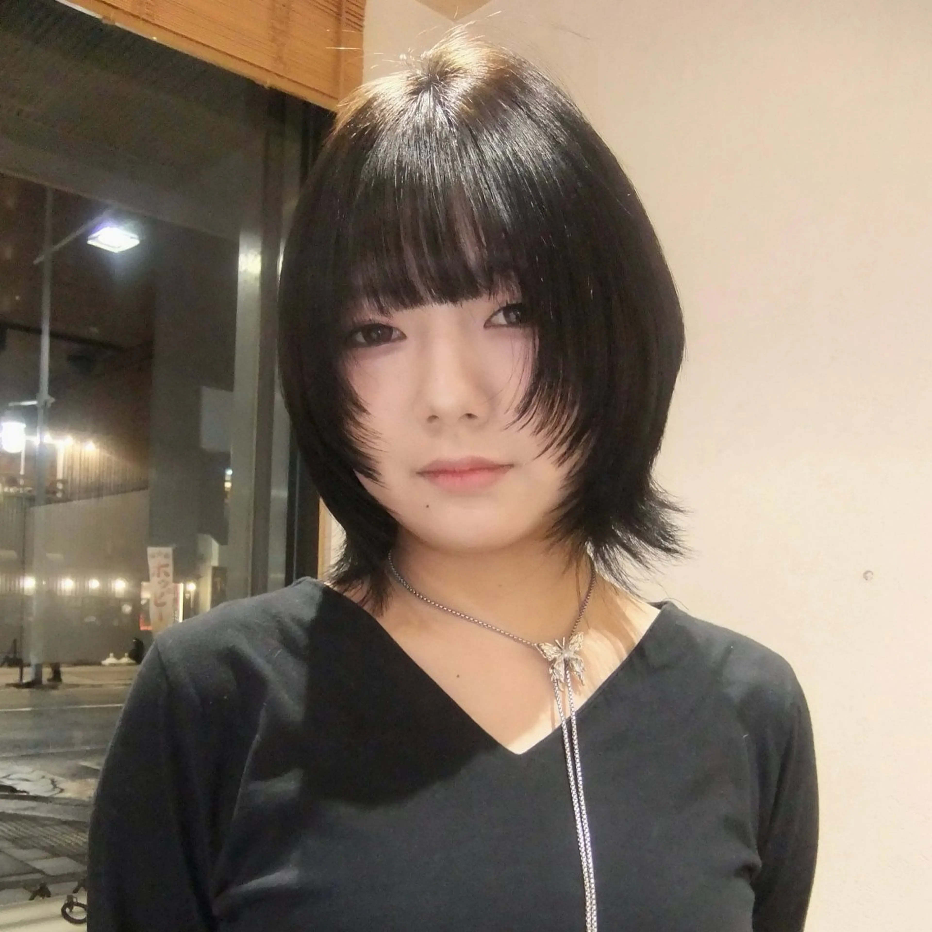 ショート カット レイヤー/艶カラー /yuan⟡.·のヘアスタイル