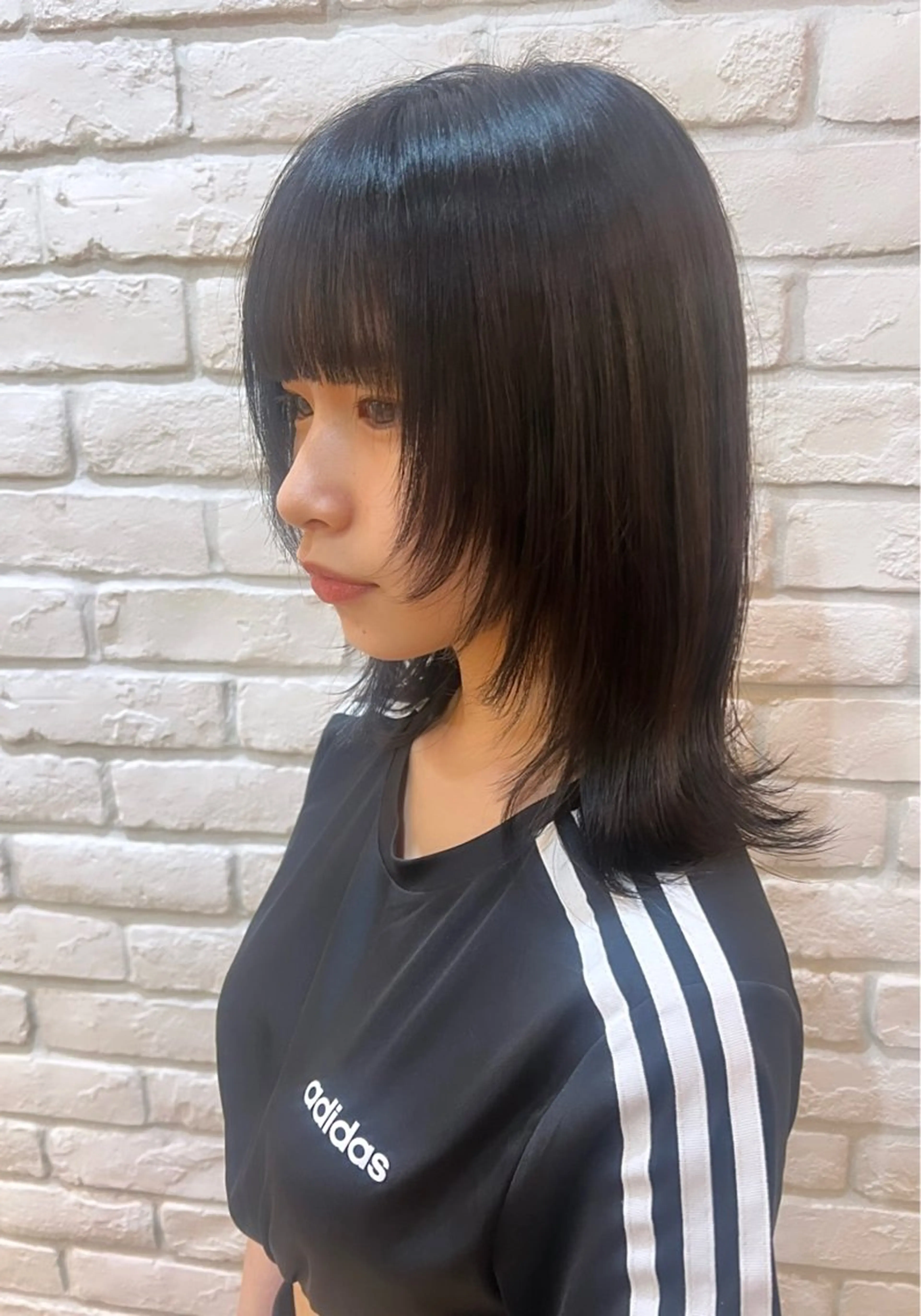 セミロング カラー 🎀野崎 美玖𝜗𝜚˚⋆のヘアスタイル