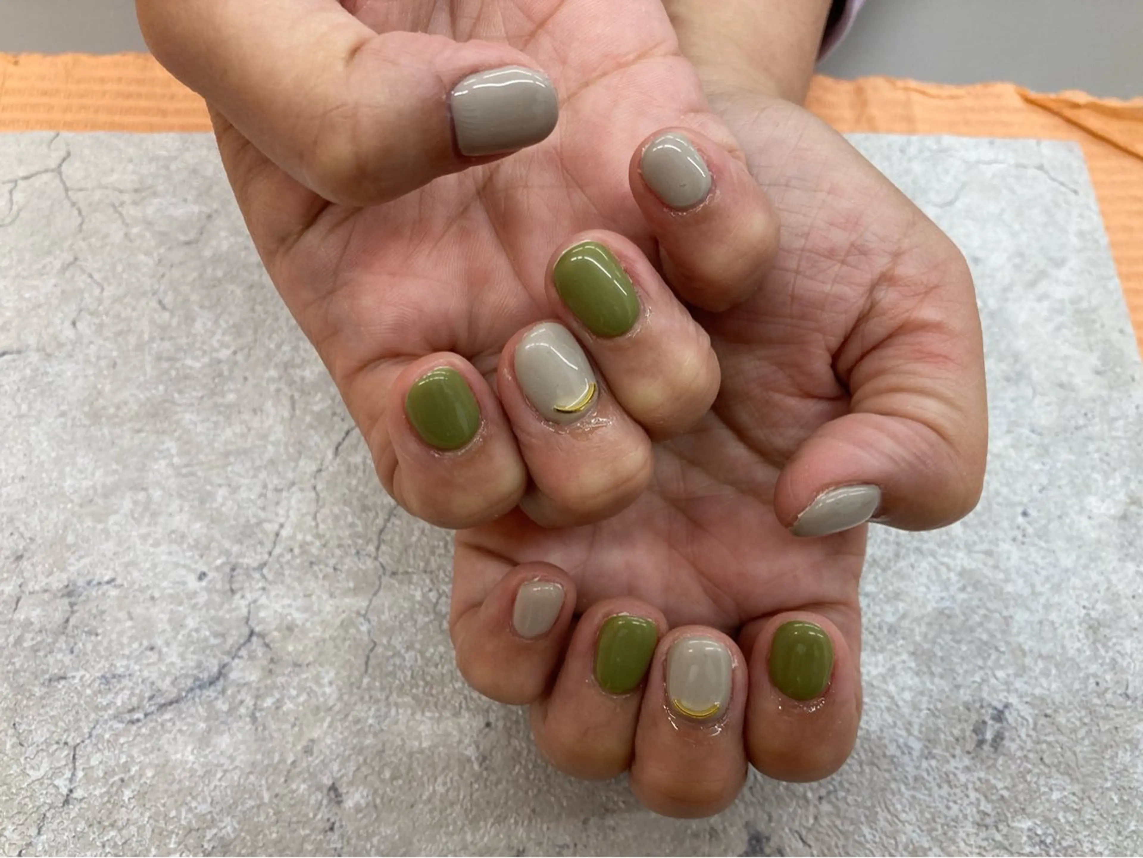 ネイル ワンカラーネイル Maple所属・Maple saronのネイルデザイン