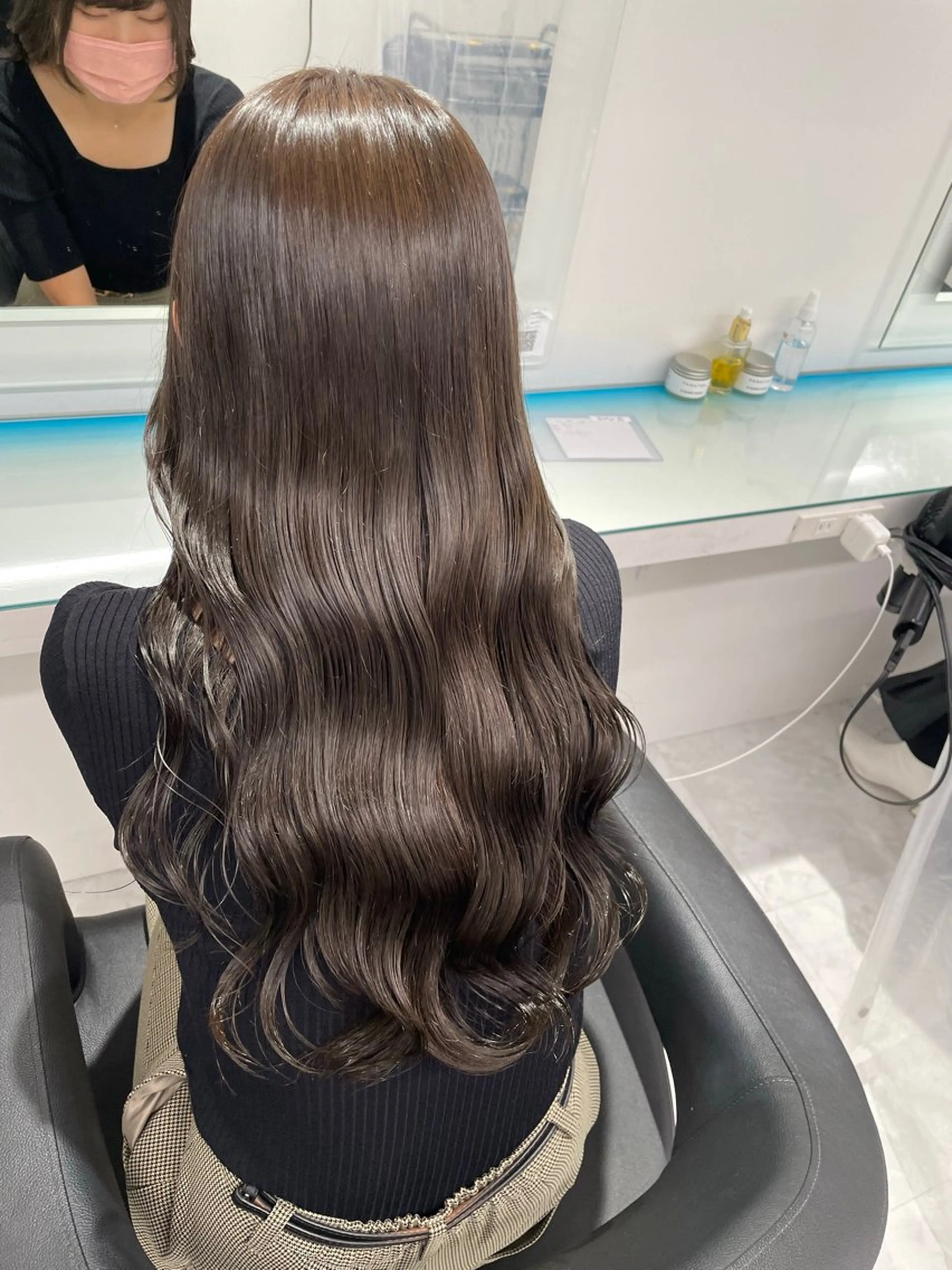 ロング カラー ヘアカラー トリートメント ヘアセット EMANON池袋3rd所属・ナチュラル艶髪 なおき｜池袋美容師のヘアスタイル