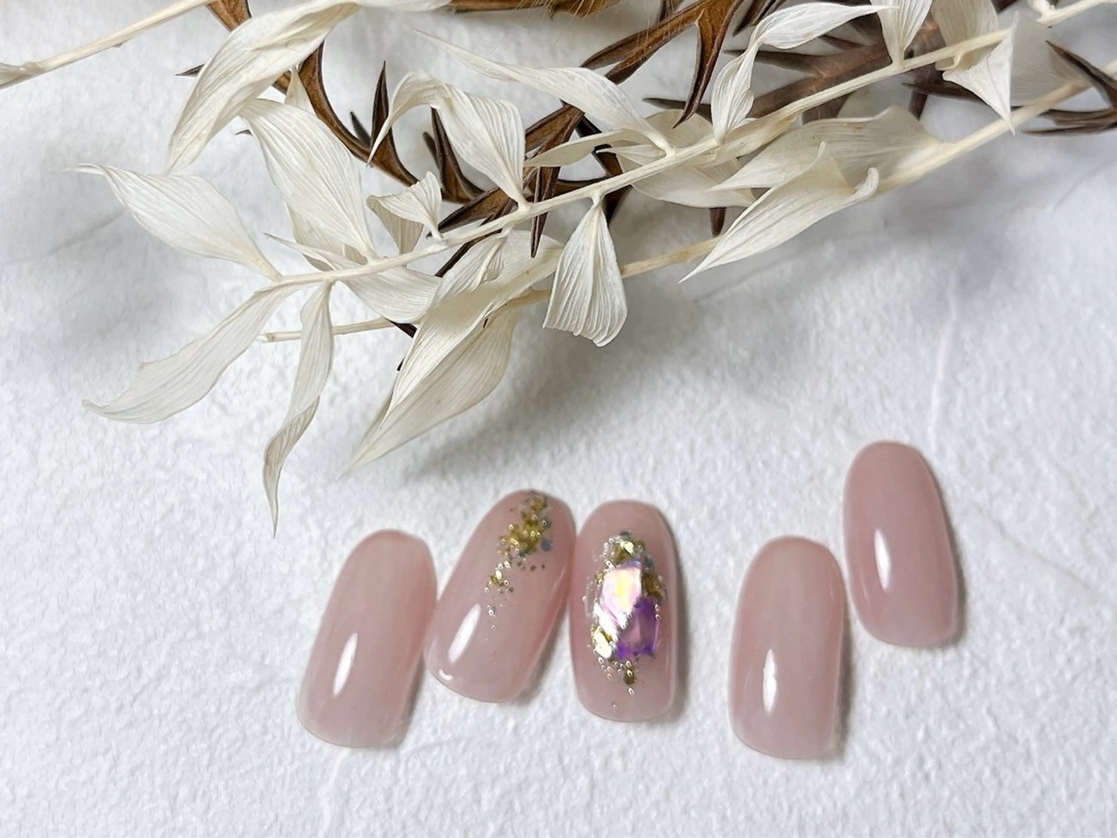 ネイル オーロラネイル フットネイル フレンチネイル ジェルネイル マグネットネイル kiki nail たまプラーザのネイルデザイン