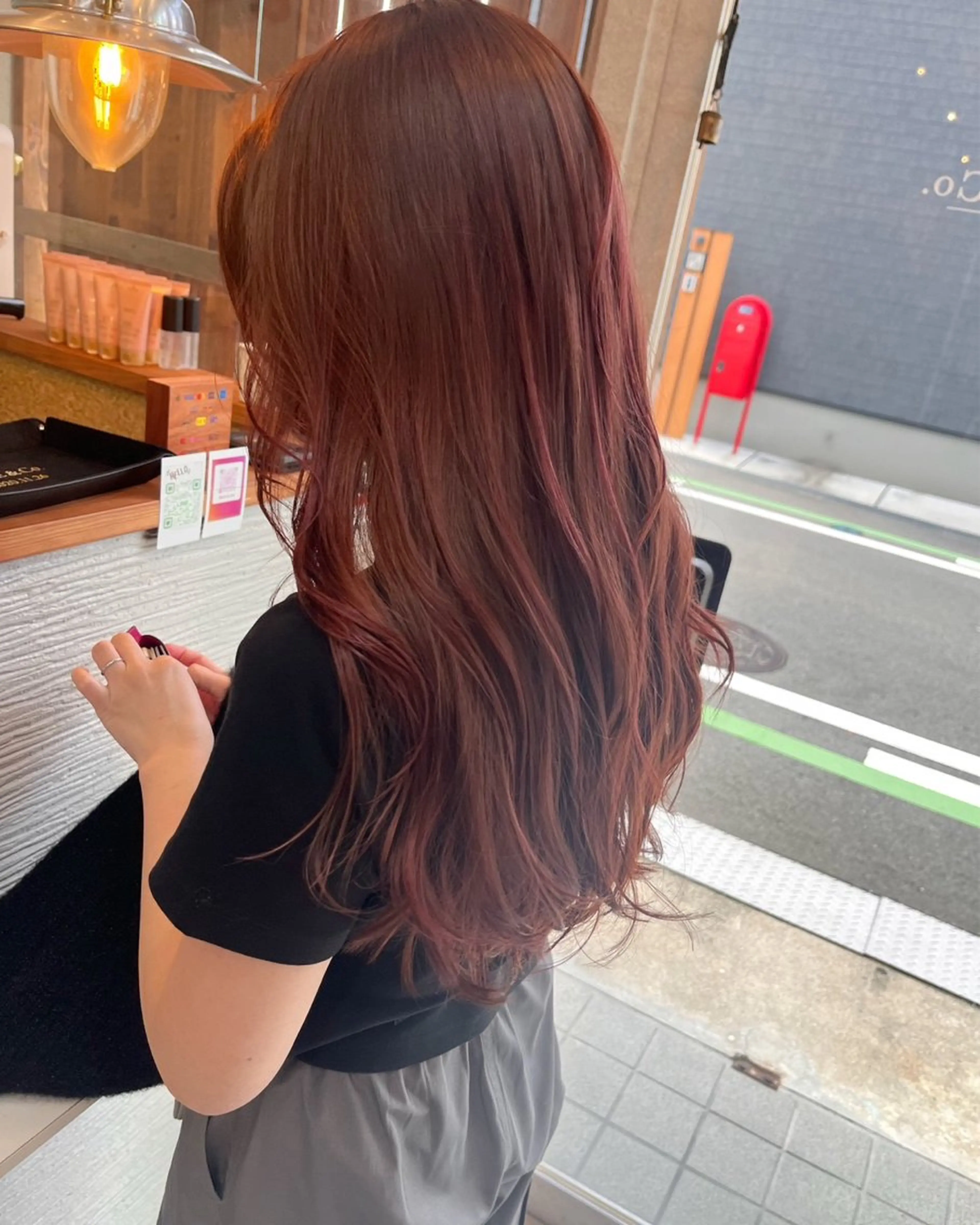 ロング カラー ブリーチカラー🦁 由見幸輝のヘアスタイル