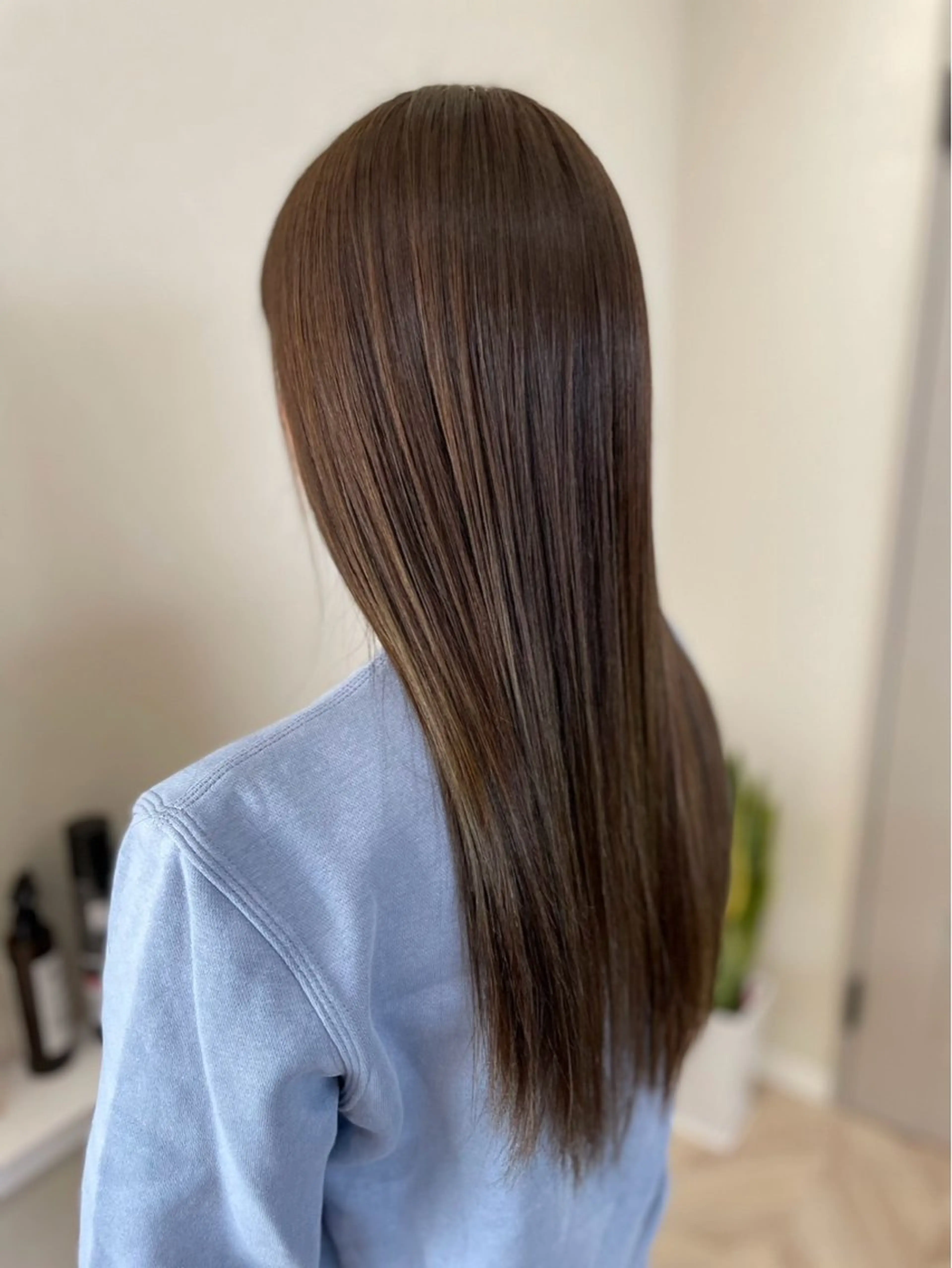 縮毛矯正（カット込み）の写真