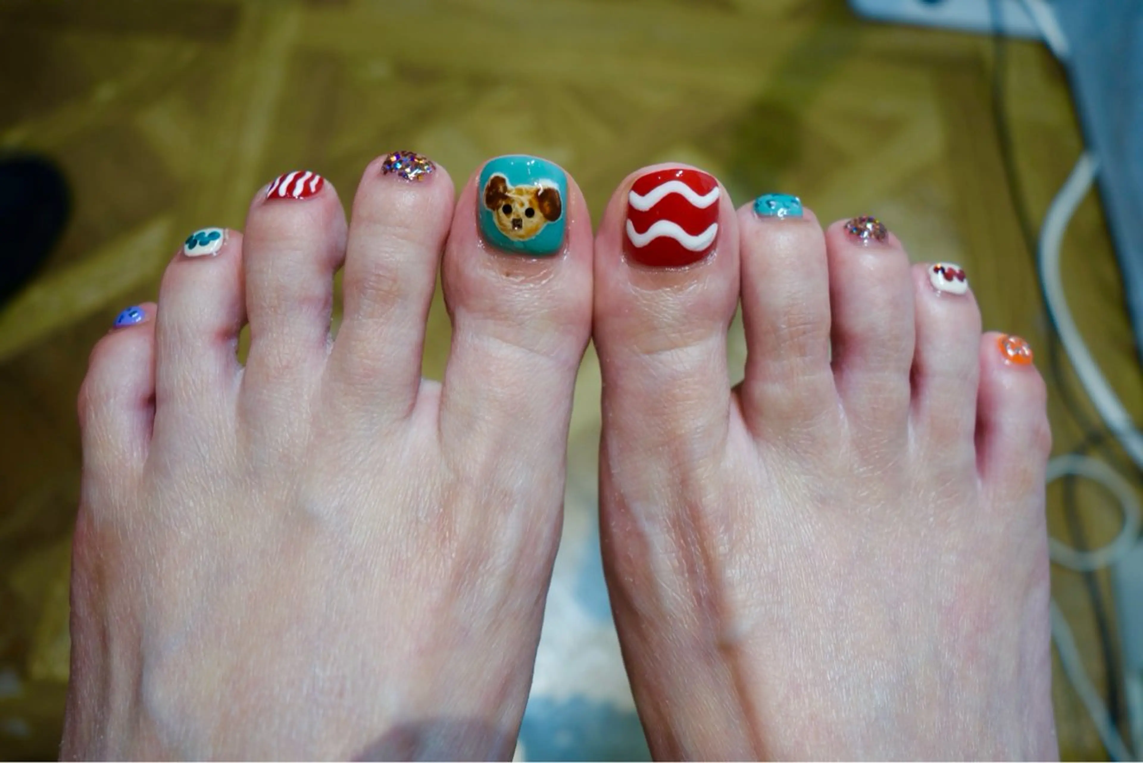 ネイル フットネイル tsumeasobi所属・tsumeasobi 🪬macoのネイルデザイン