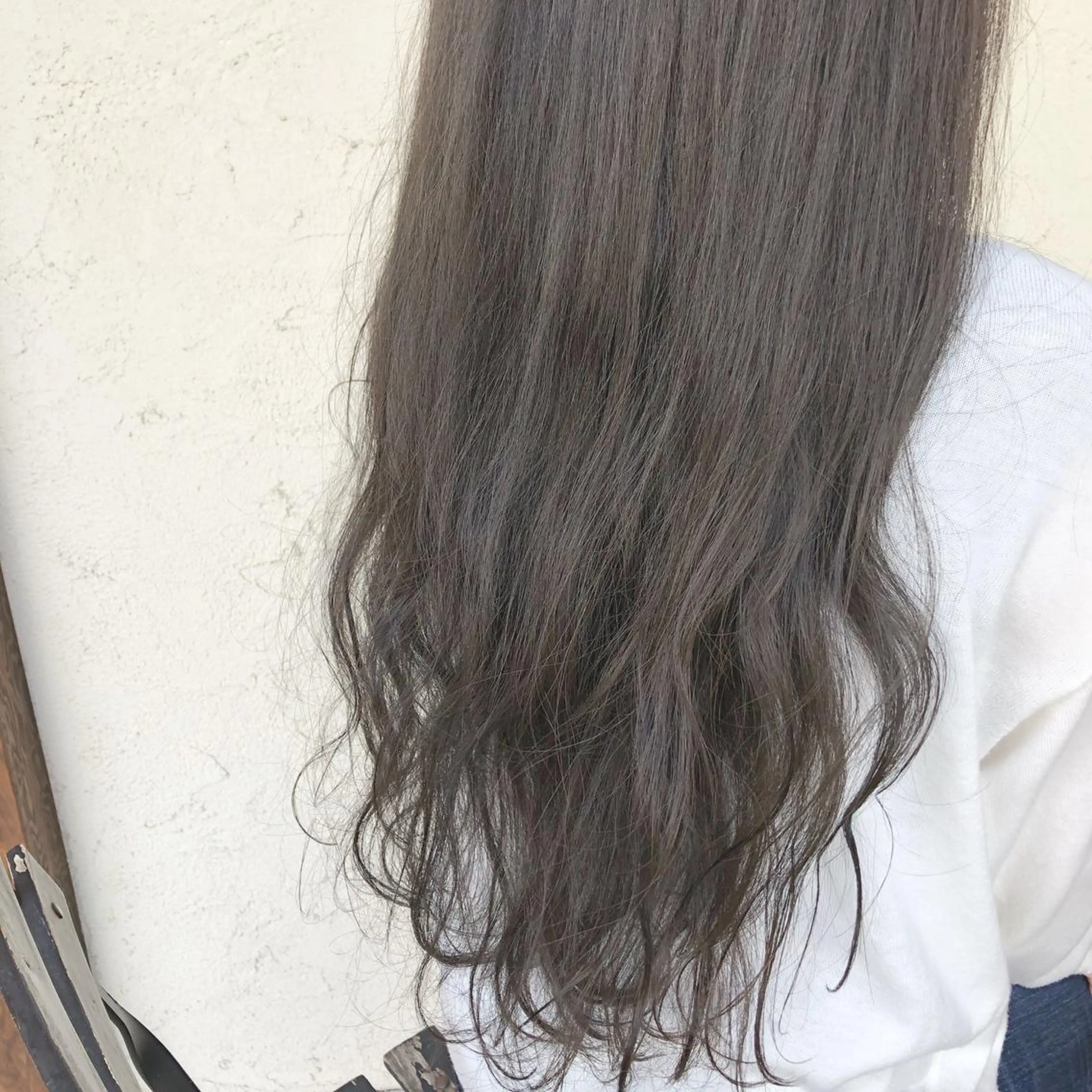 ロング カラー ブリーチ ブリーチなしカラー カット ヘアカラー トリートメント ヘアセット 艶髪育成サロン 京橋　shinのヘアスタイル