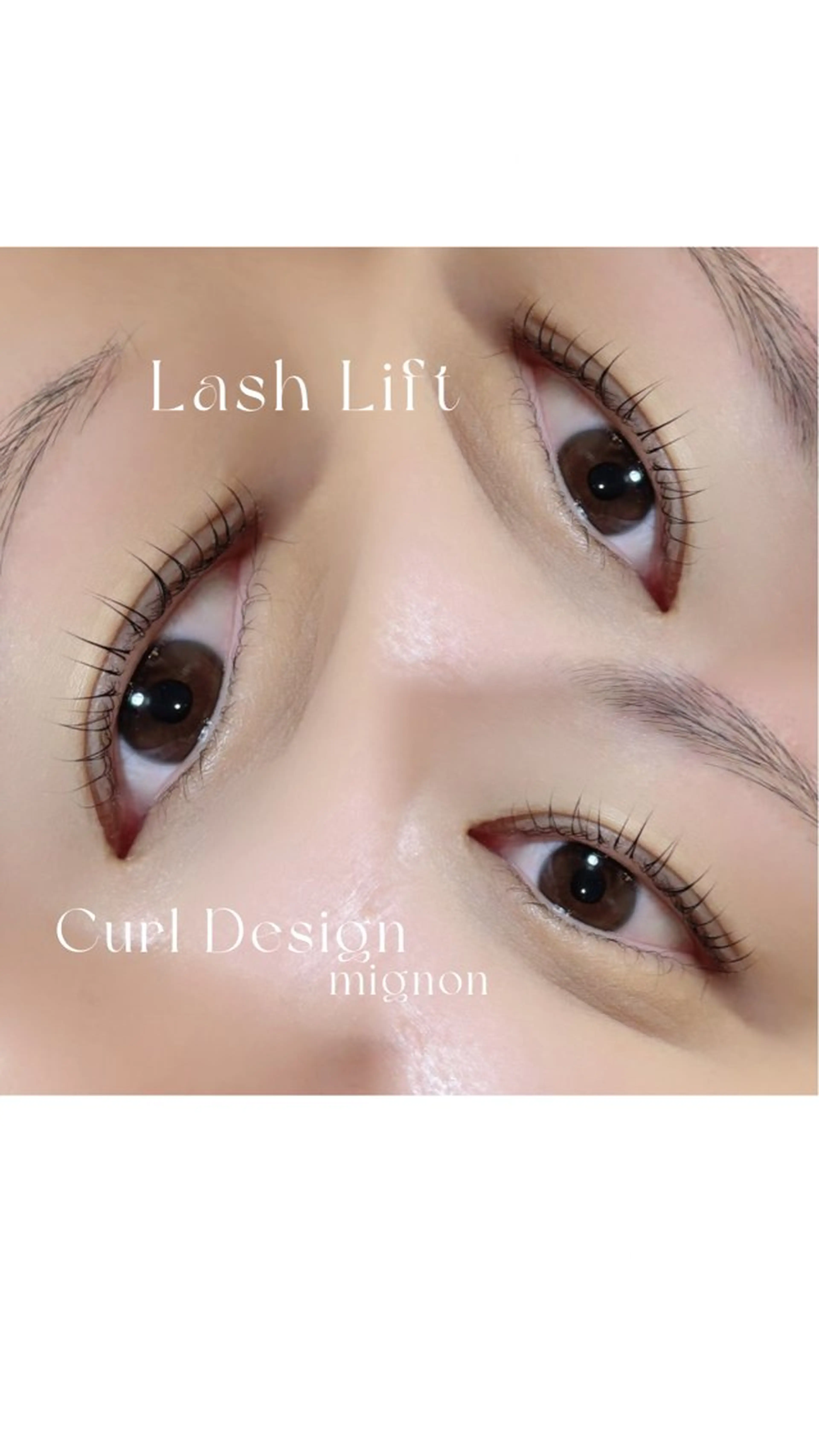 マツエク・マツパ mignon/ 吉田茜のマツエク・マツパデザイン