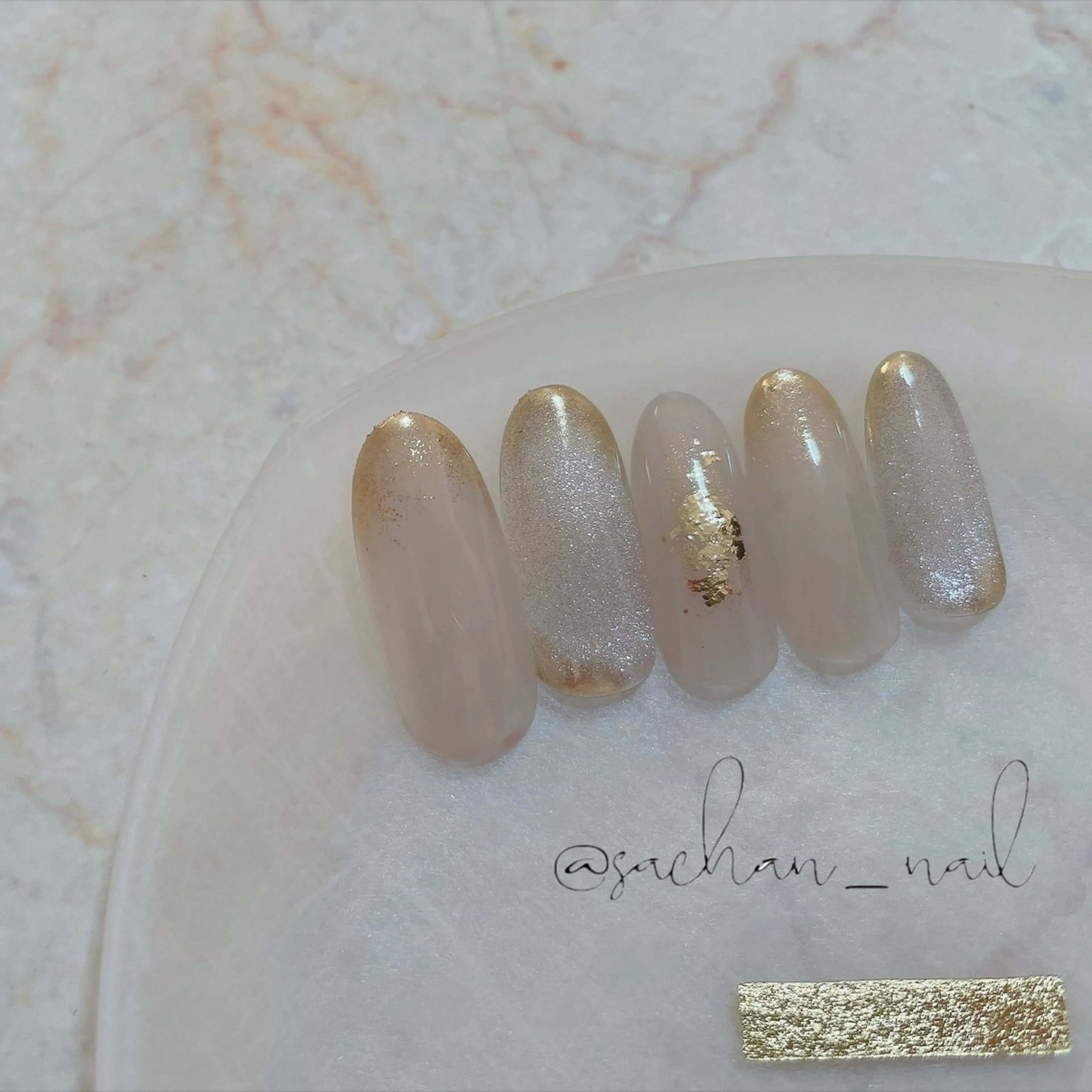 ネイル ニュアンスネイル ハンドネイル Sukegawa Satsukiのネイルデザイン