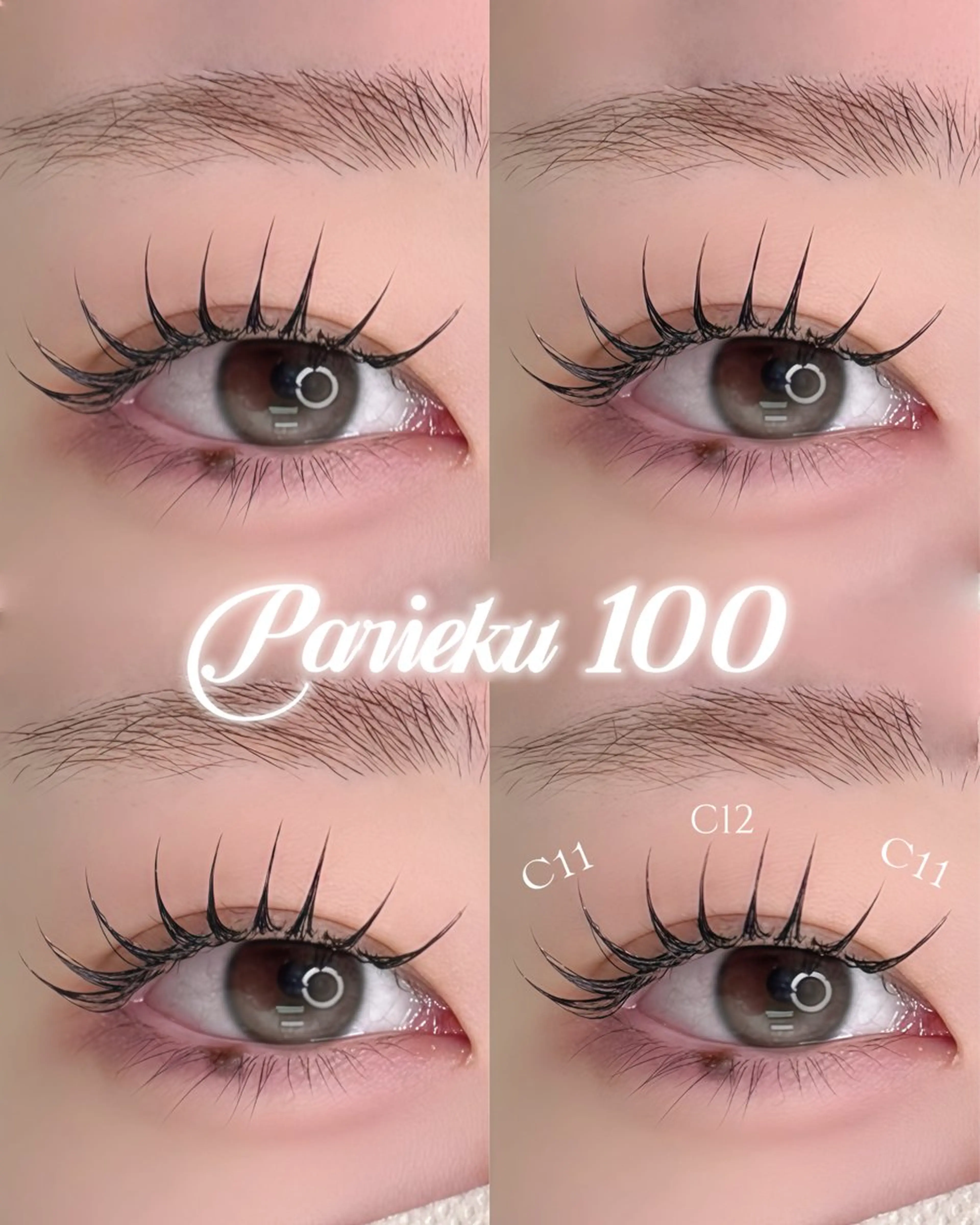 マツエク・マツパ マツエク MIZUKI🎀渋谷 束感まつげ/パリエクのマツエク・マツパデザイン