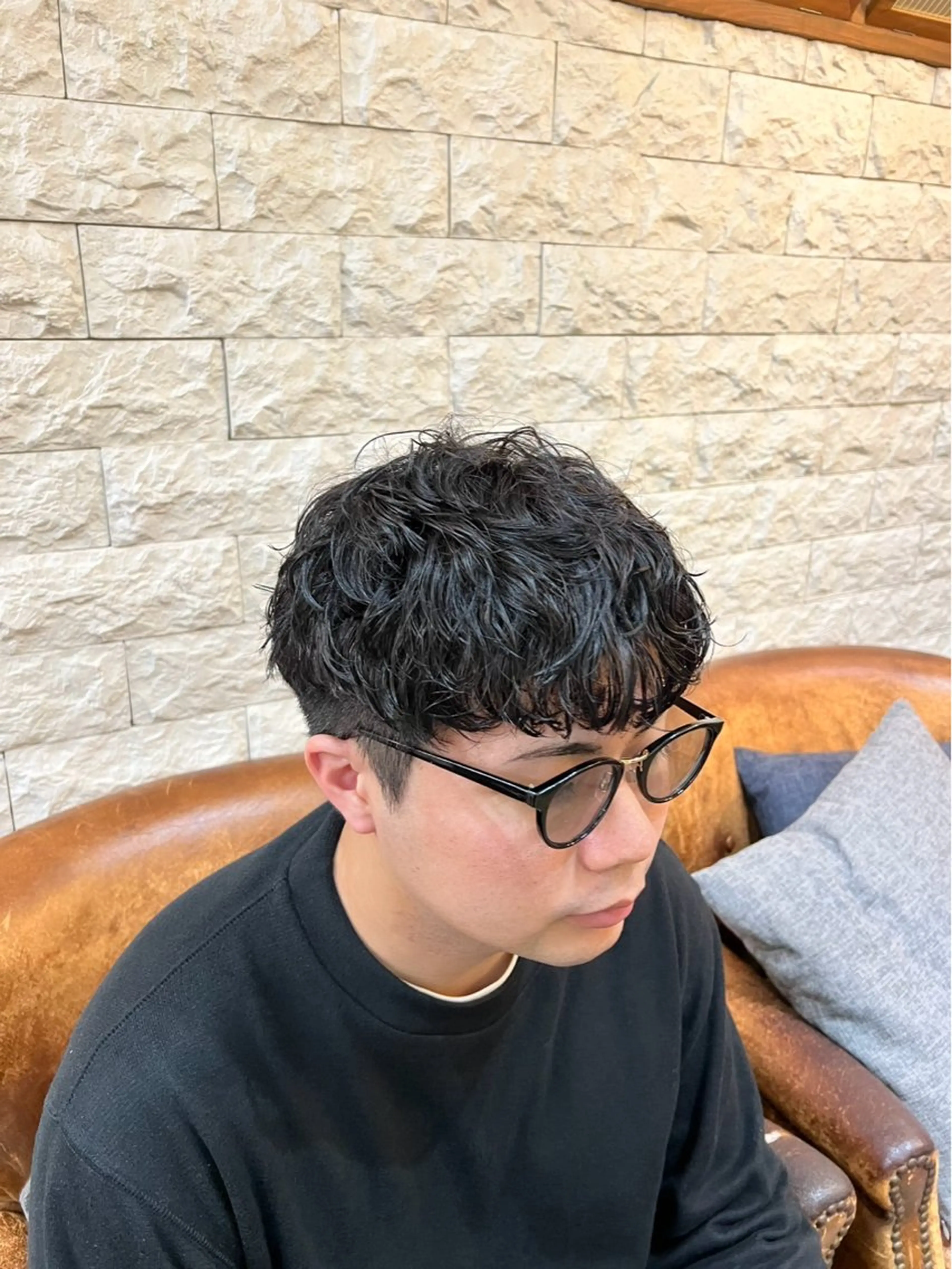 パーマ パーマ 垣副 温飛のヘアスタイル