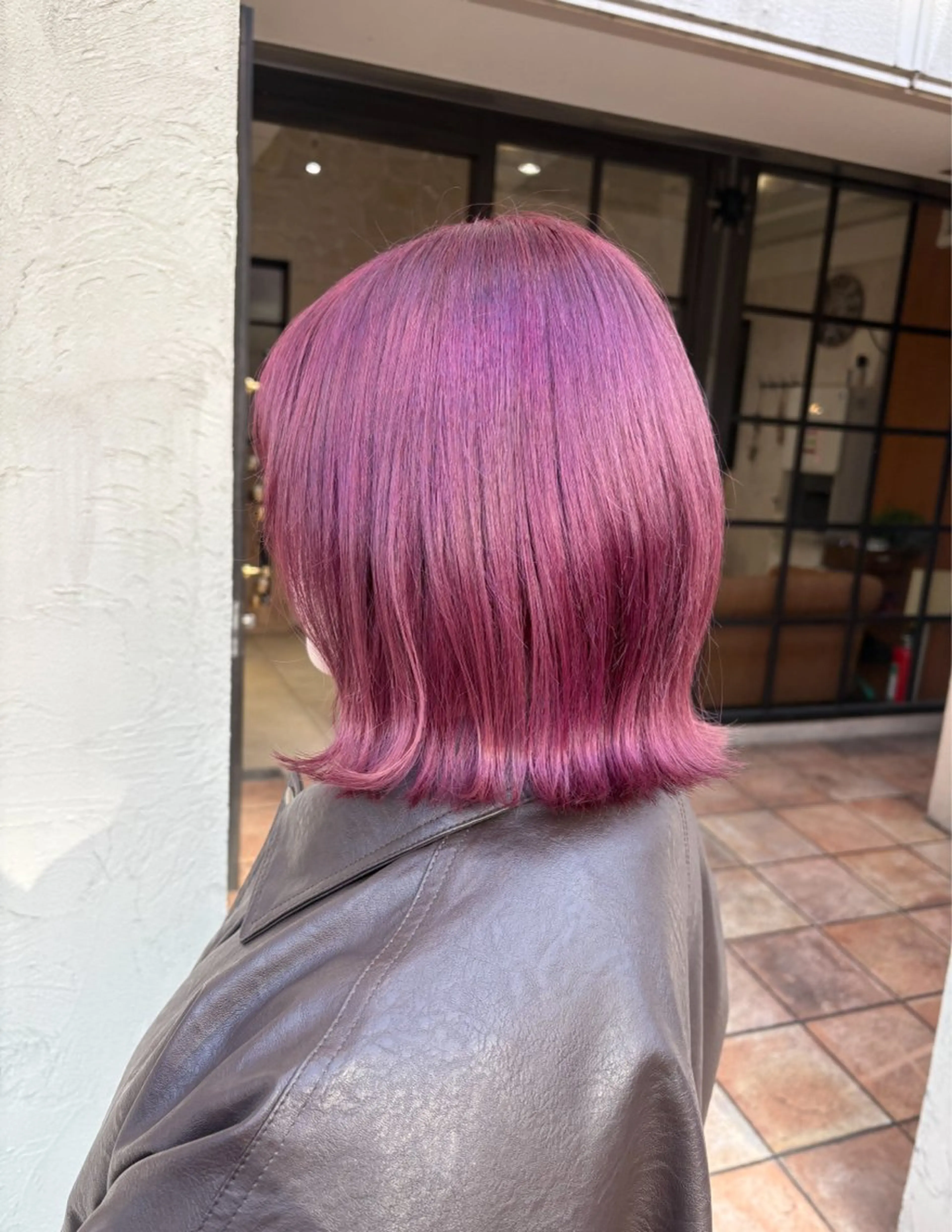 ≪ minimo限定⚡️≫ケアブリーチダブルカラー＋前髪カットの写真