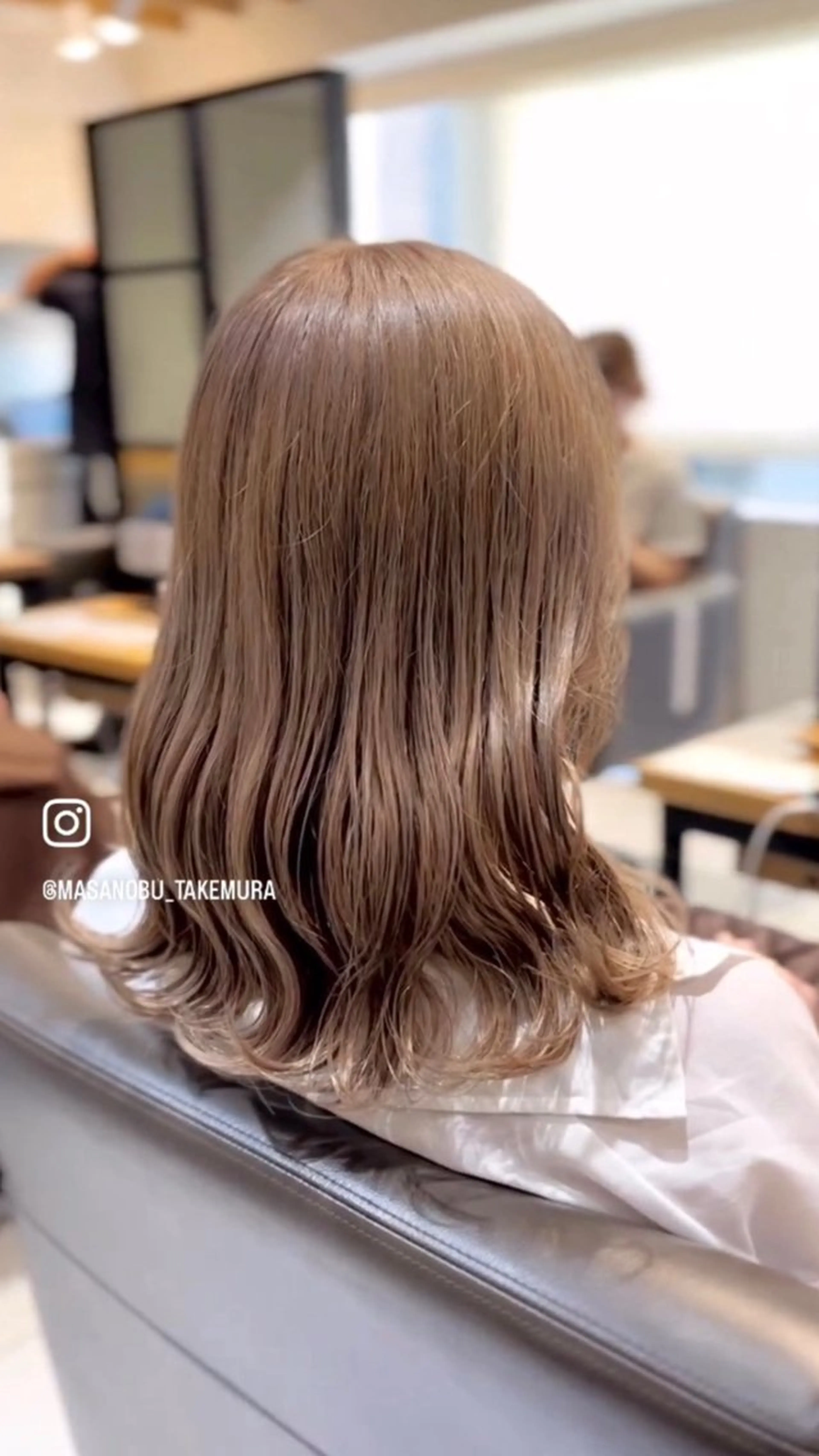 ミディアム カラー カット ヘアカラー トリートメント 🌿earth亀有店 【緑髪のノブ】🌿のヘアスタイル