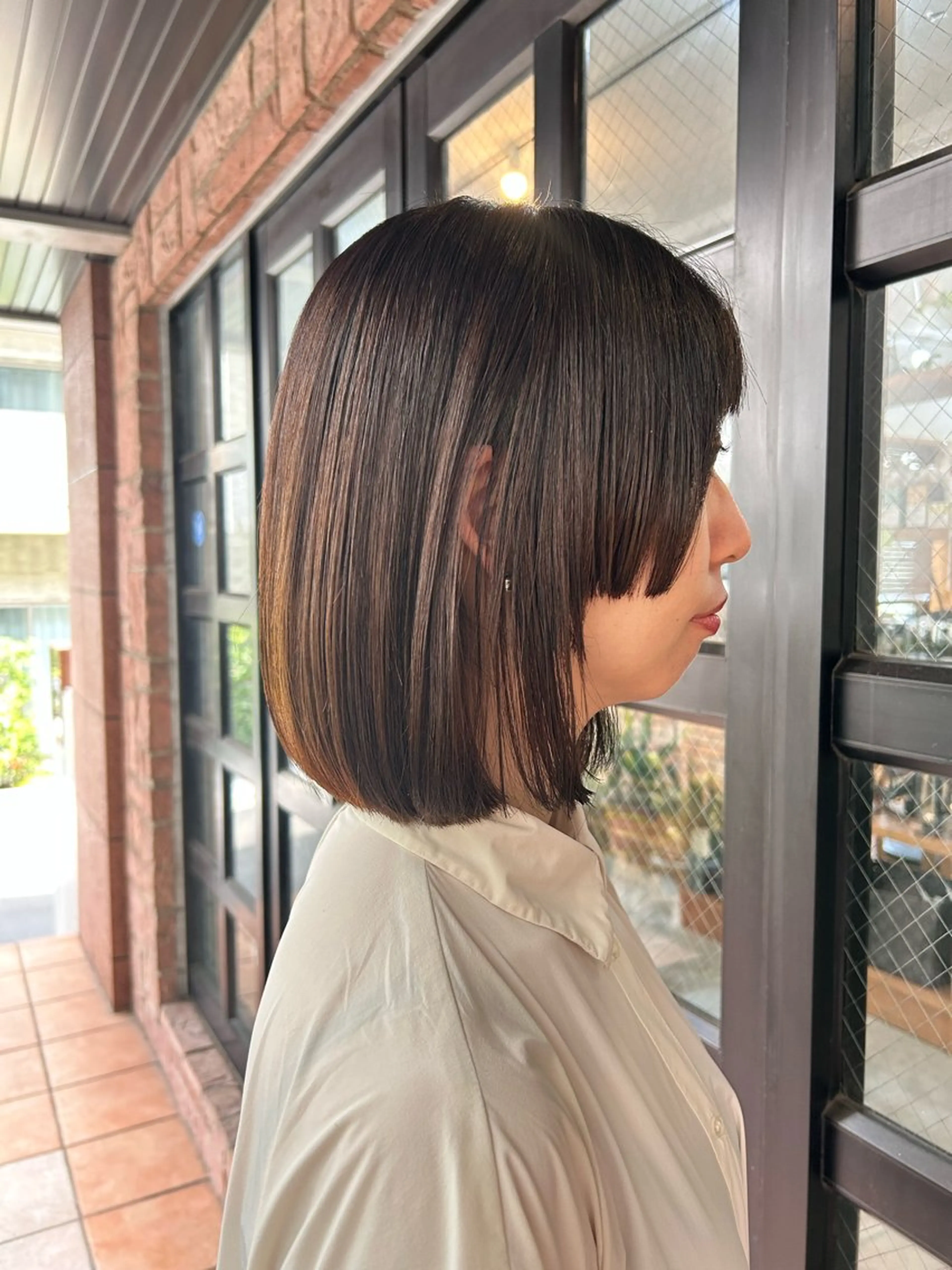 ショート ~洗練ナチュラル~ 🪵 岡田 知佳のヘアスタイル