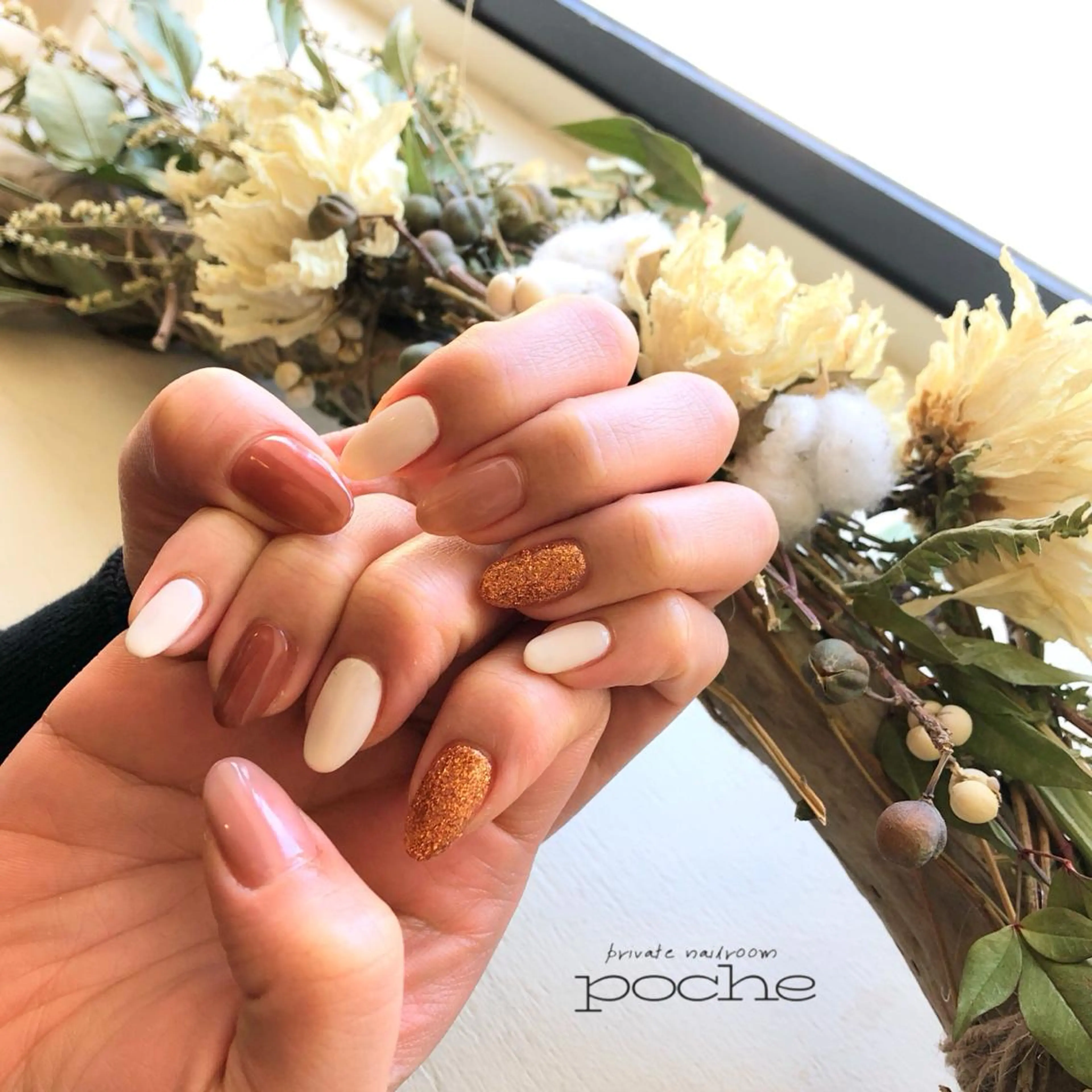 ネイル ワンカラーネイル ハンドネイル 工藤 理恵のネイルデザイン