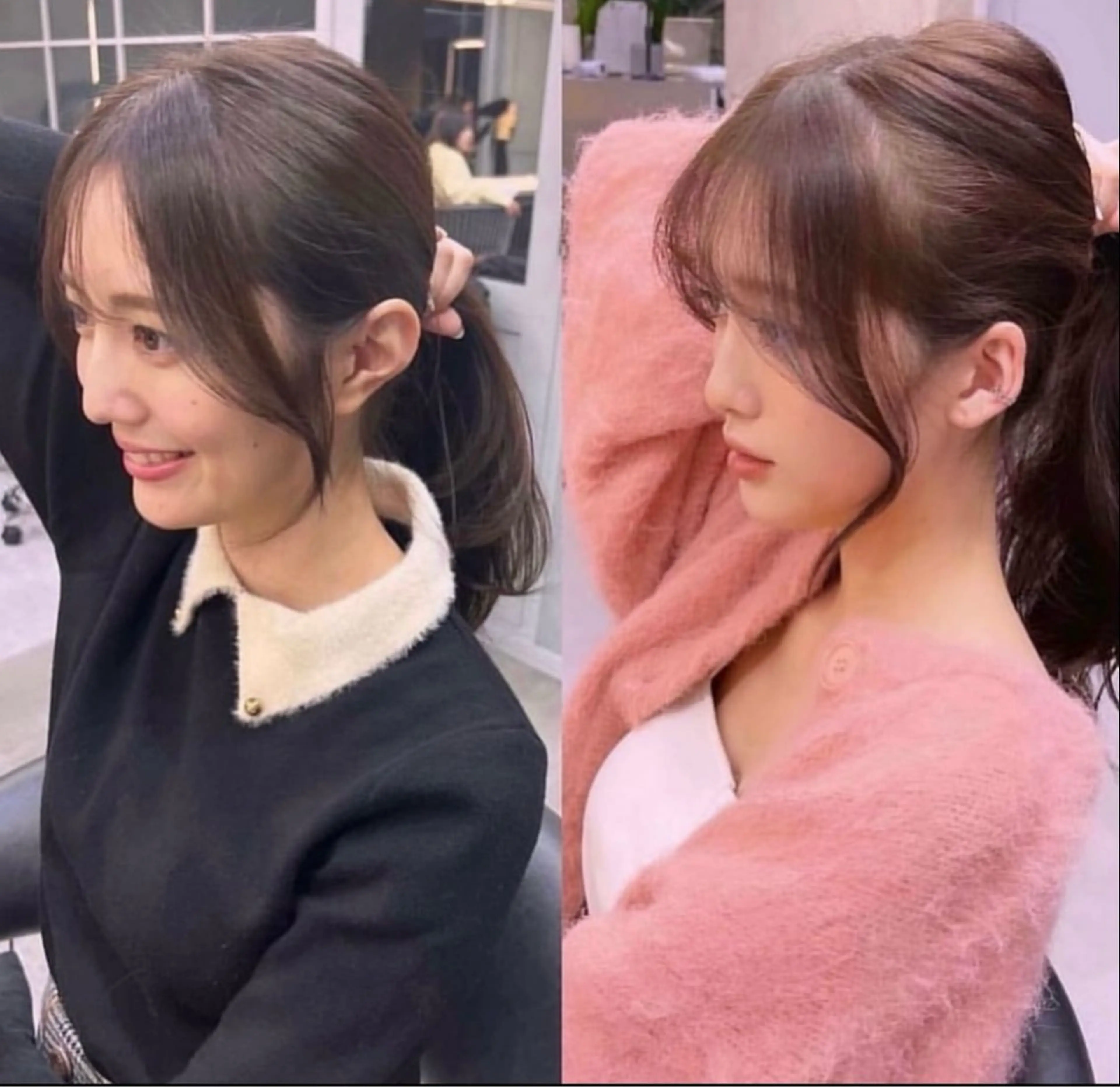 💖メンテナンスカット💖小顔似合わせ顔周りカット×韓国大人美人の写真