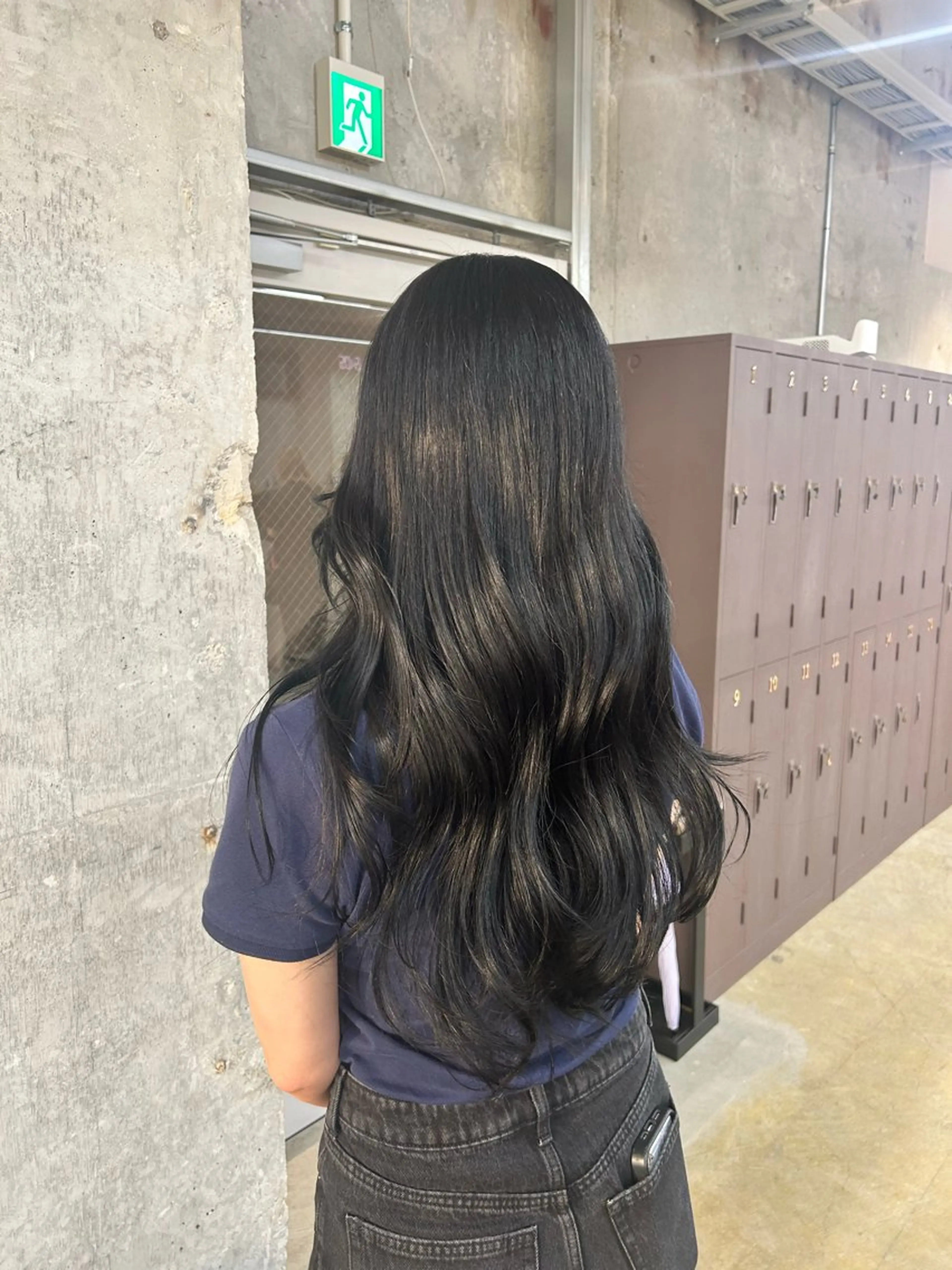 ロング 松井ゆら/ 酸性ストレート/暖色のヘアスタイル