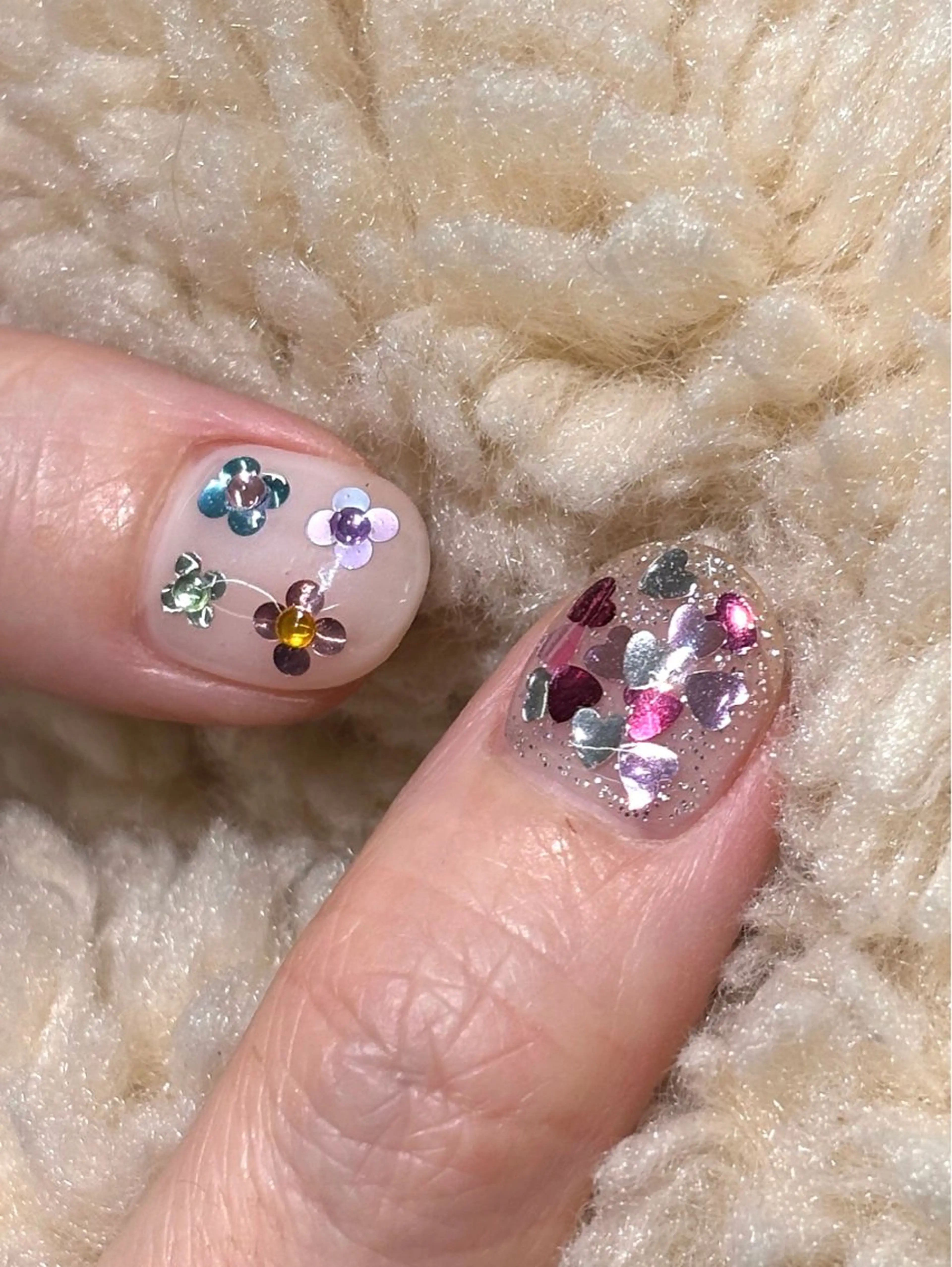 ネイル キラキラネイル ハンドネイル sister mohawk所属・chika / nailのネイルデザイン