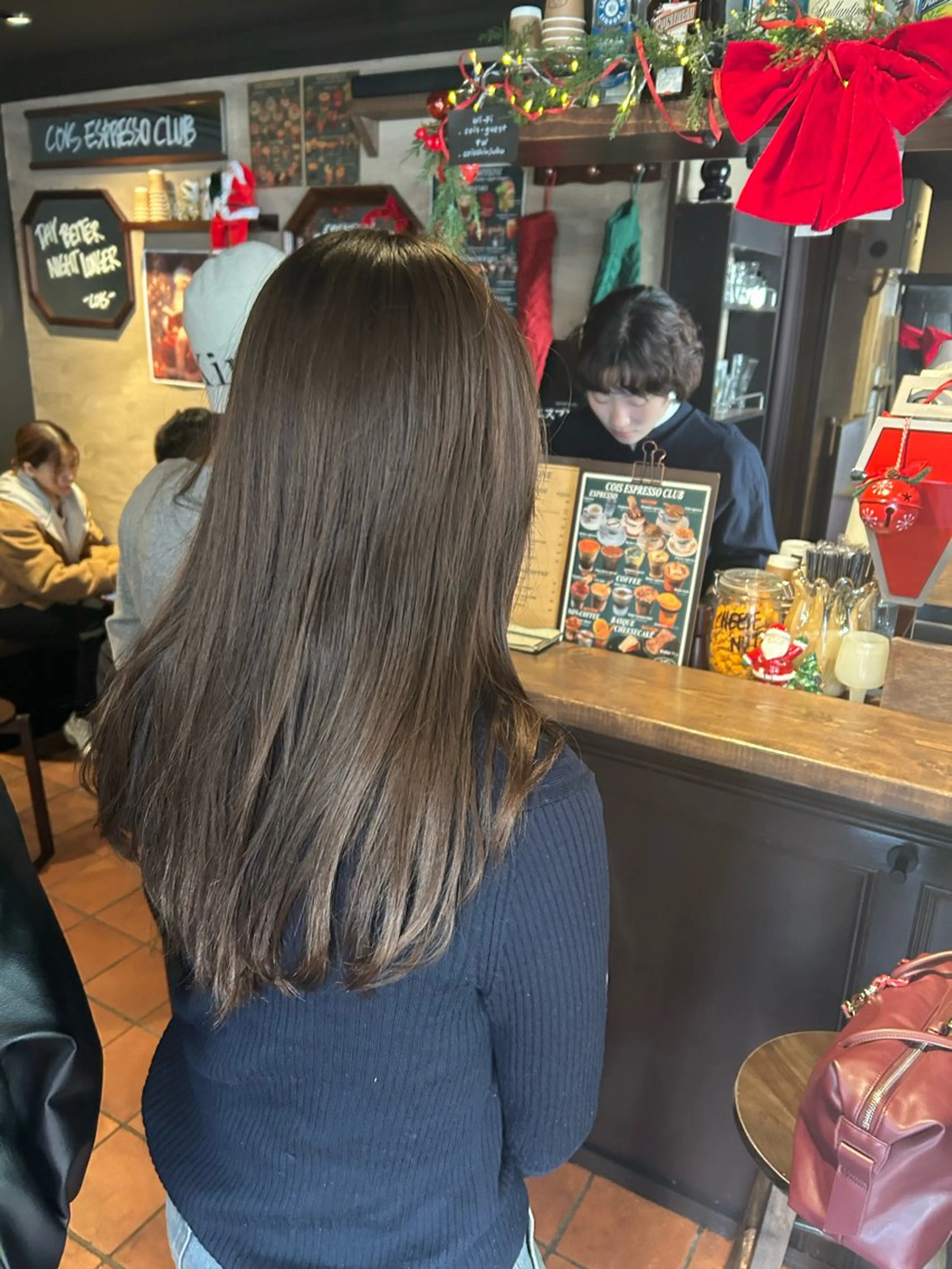 ロング カラー カット ヘアカラー トリートメント 表参道/髪質改善・ 透明感 colorのヘアスタイル