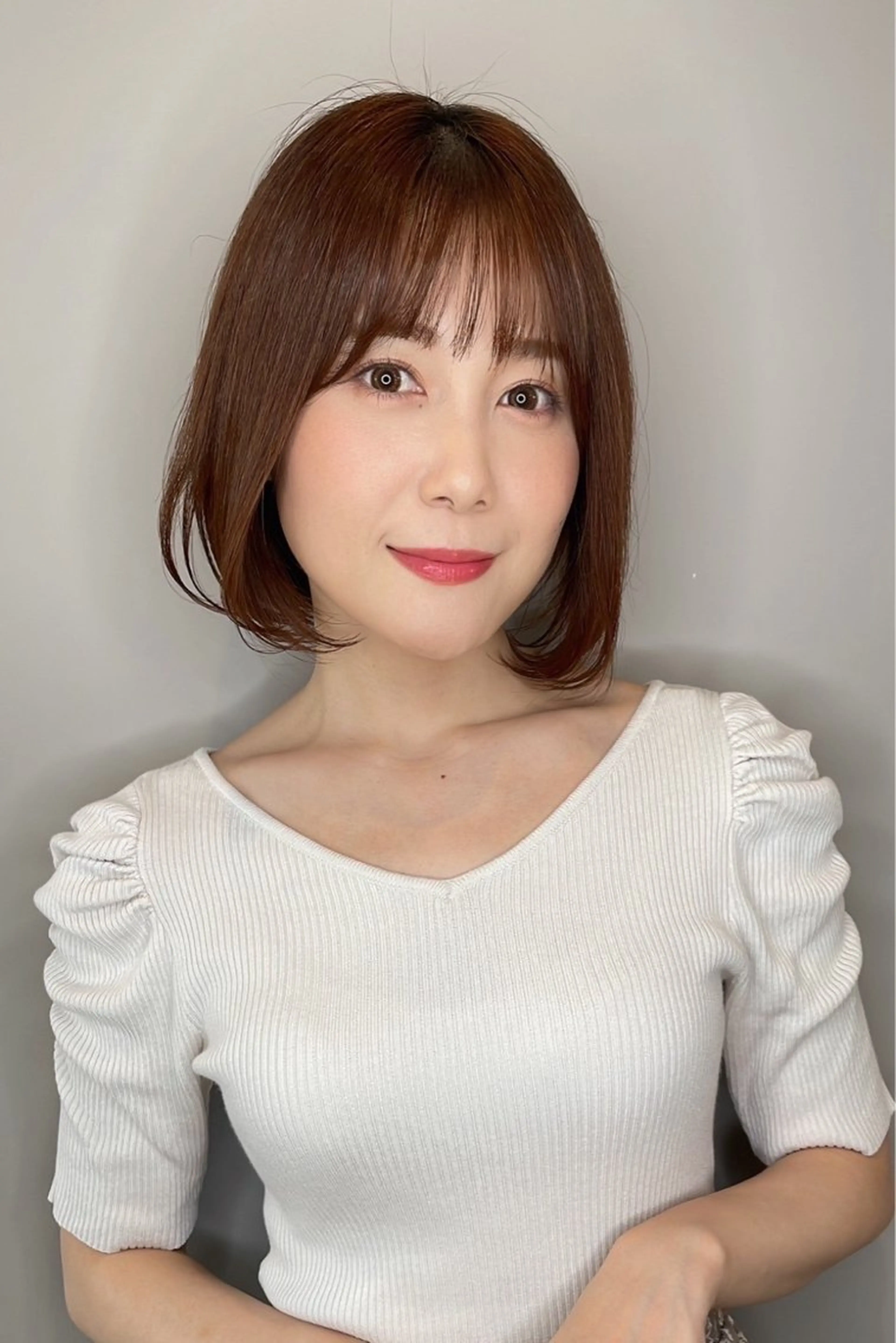 セミロング siipi hair旧カラペア神峰店所属・中野 たかこのヘアスタイル