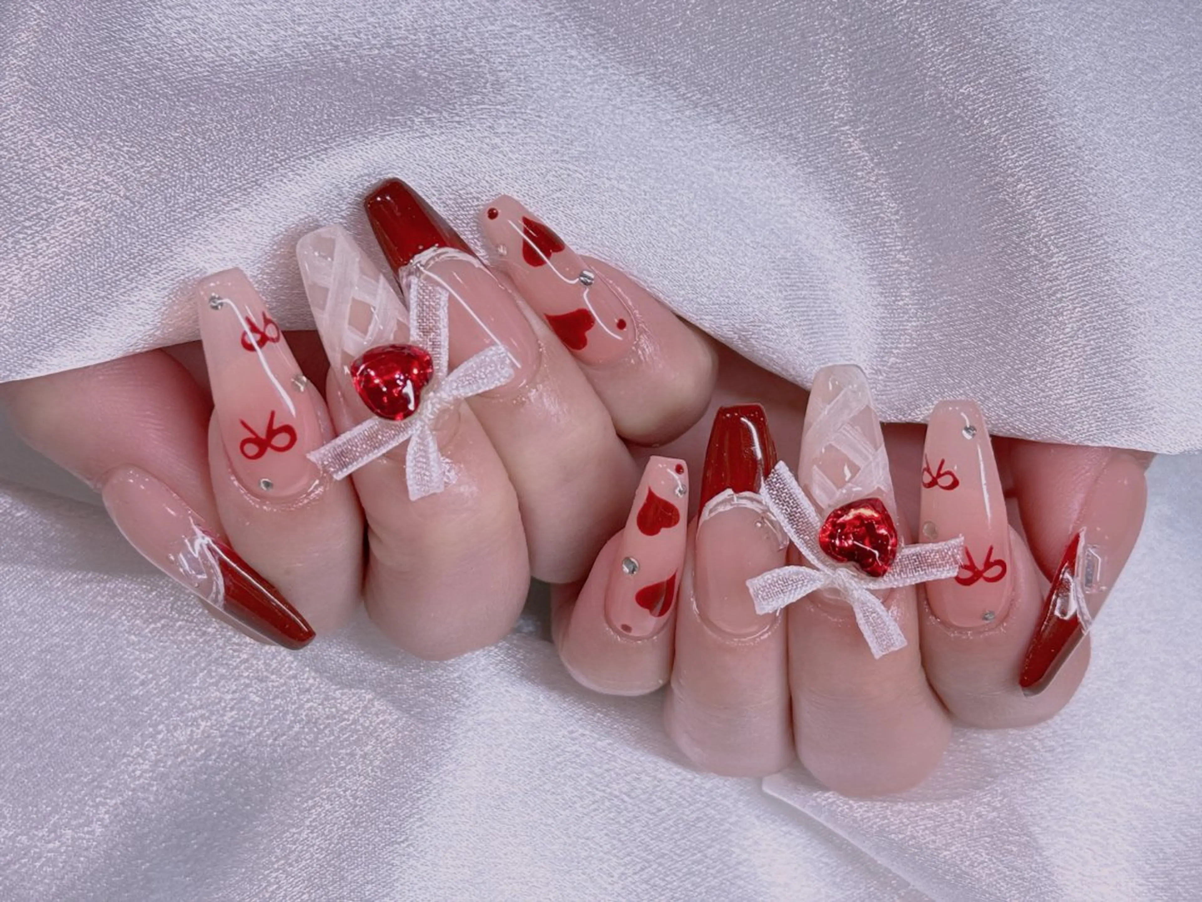 ネイル ハンドネイル 長さだし専門店 M2　rikaのネイルデザイン