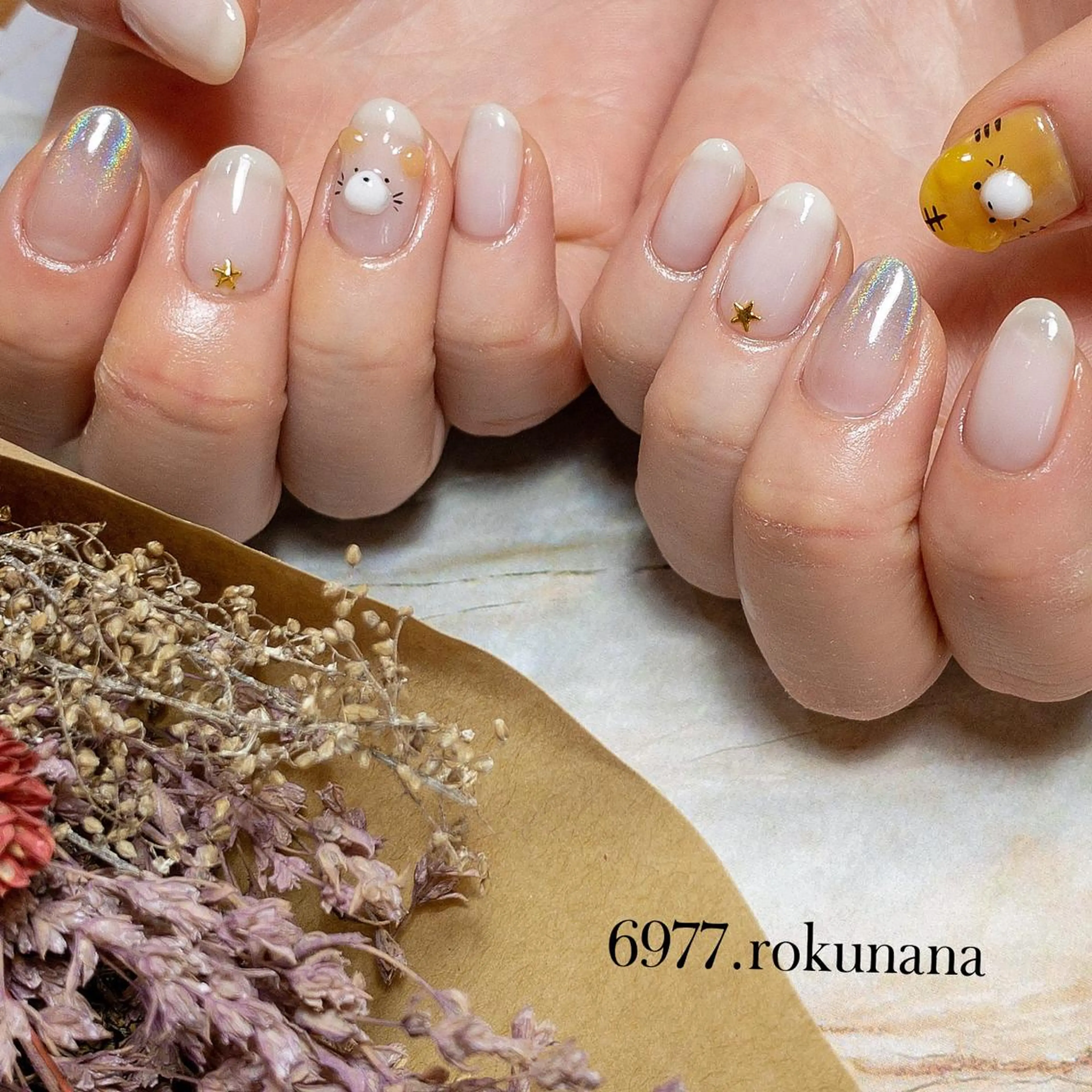 ネイル rokunana 佐野のネイルデザイン