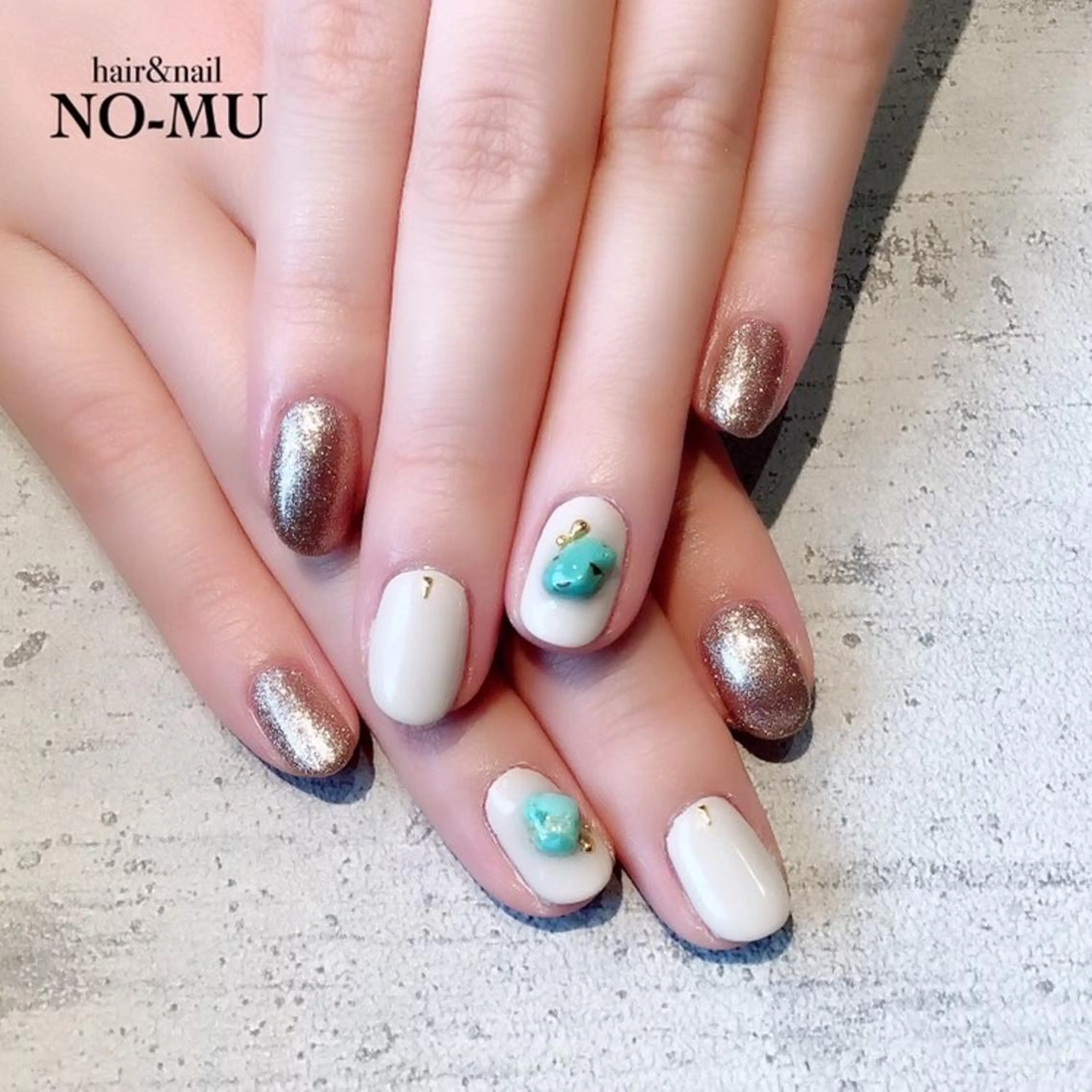 ネイル hair＆nail NO-MU所属・hair＆nail NO-MUのネイルデザイン