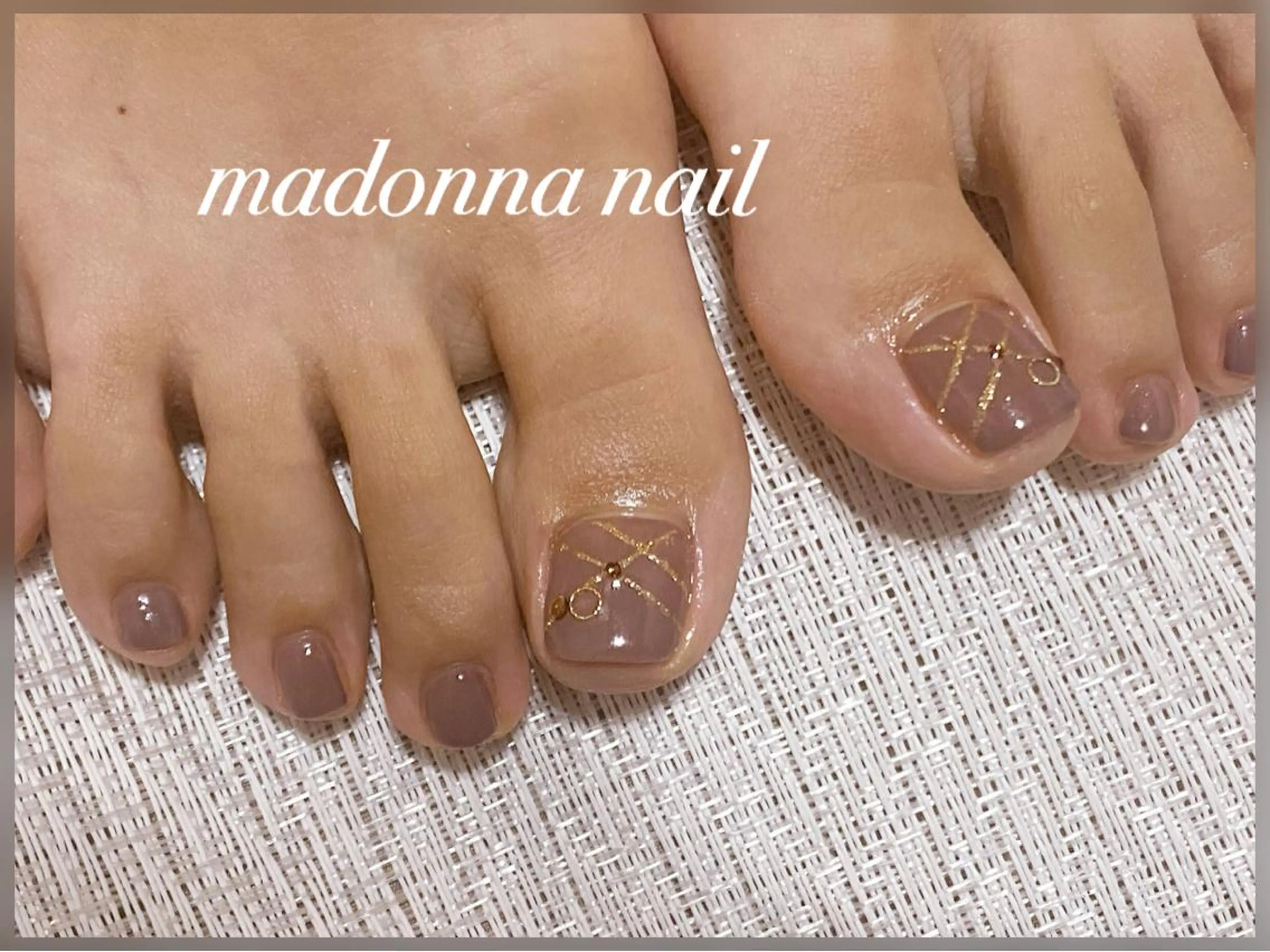 ネイル フットネイル 朝香 美佳のネイルデザイン