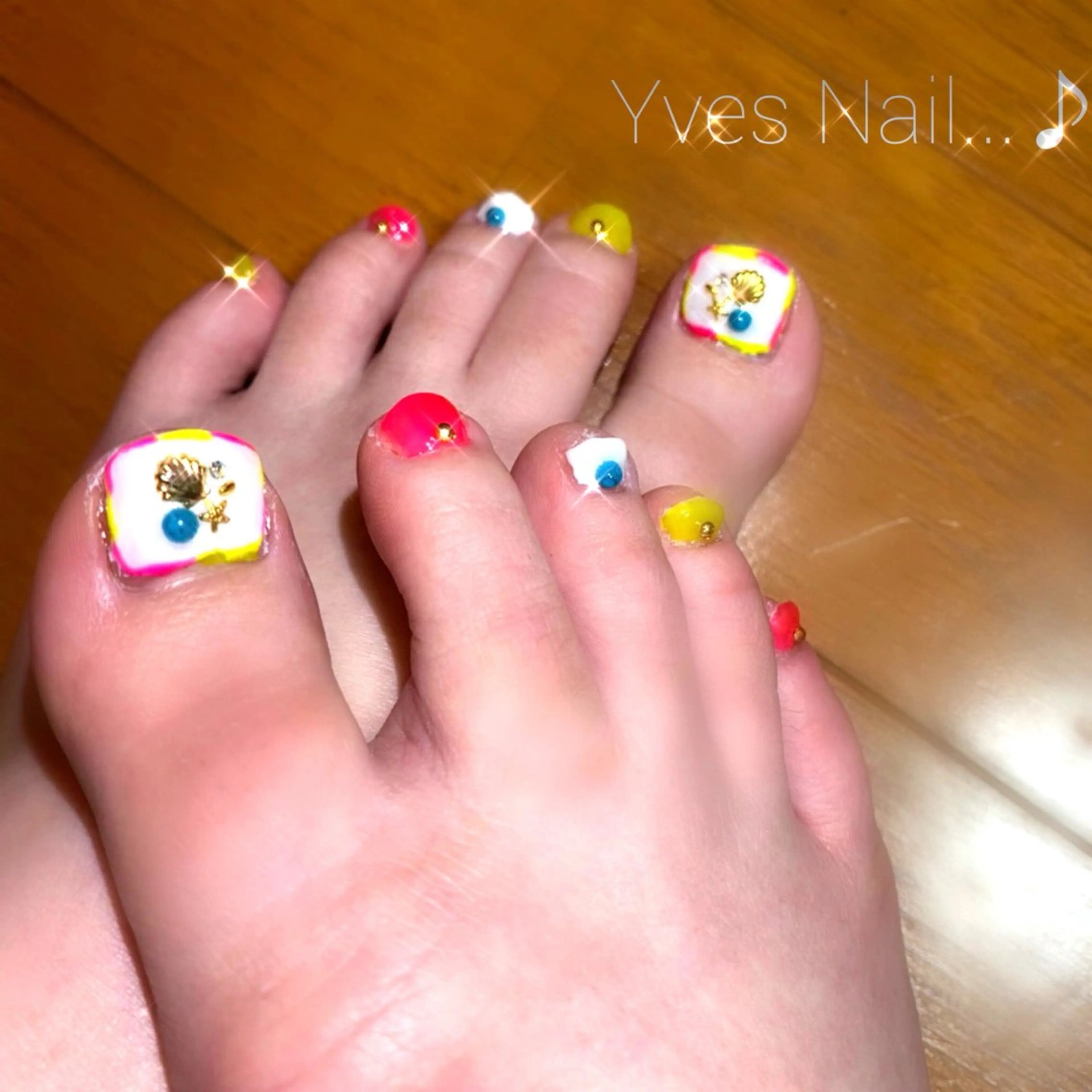 ネイル フットネイル kanno yのネイルデザイン