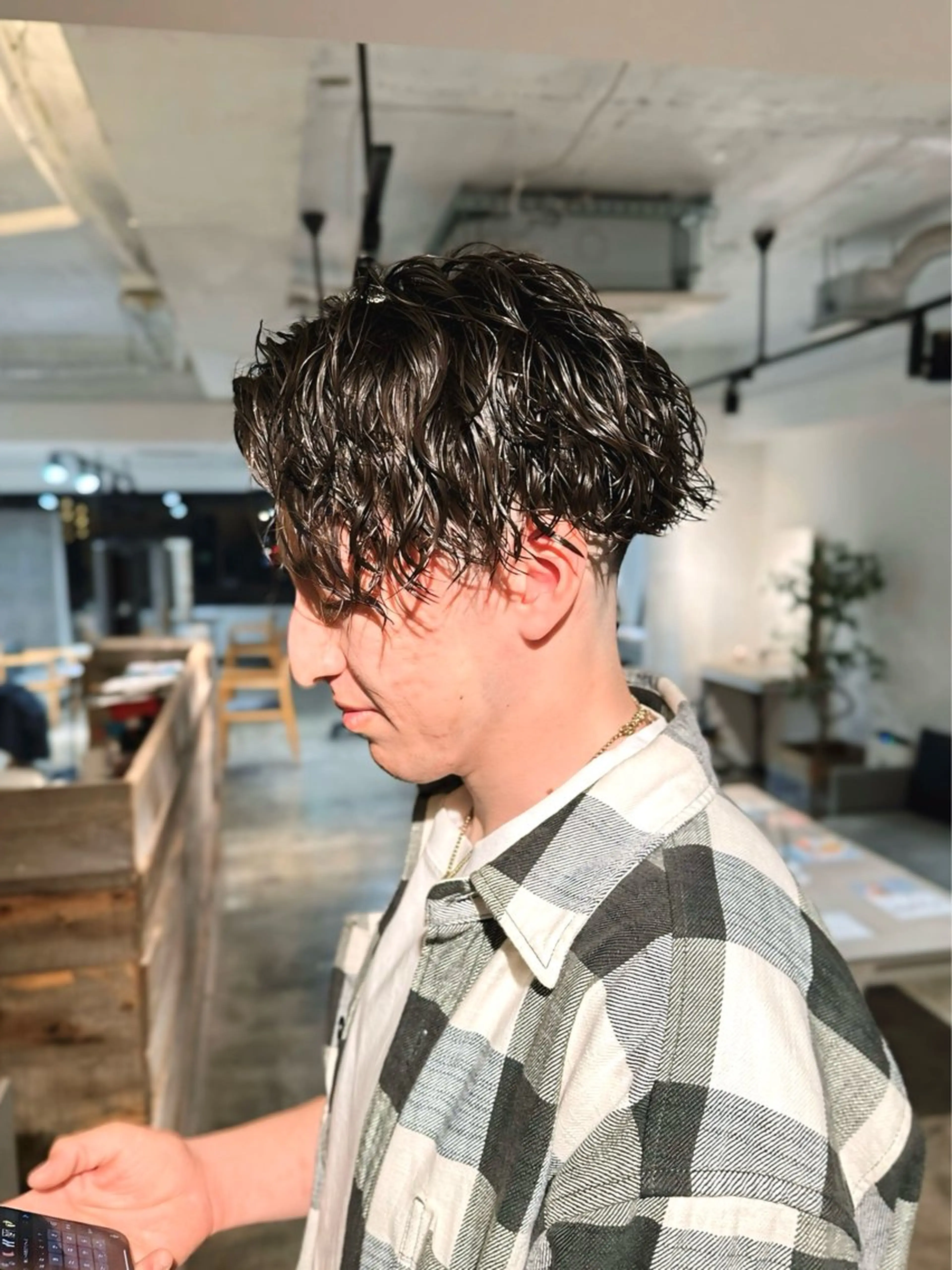 メンズ メンズパーマ メンズツイストパーマ ツイストパーマ カット ヘアカラー パーマ トリートメント 骨格補正施術/メンズ 専門美容師/YUYAのヘアスタイル