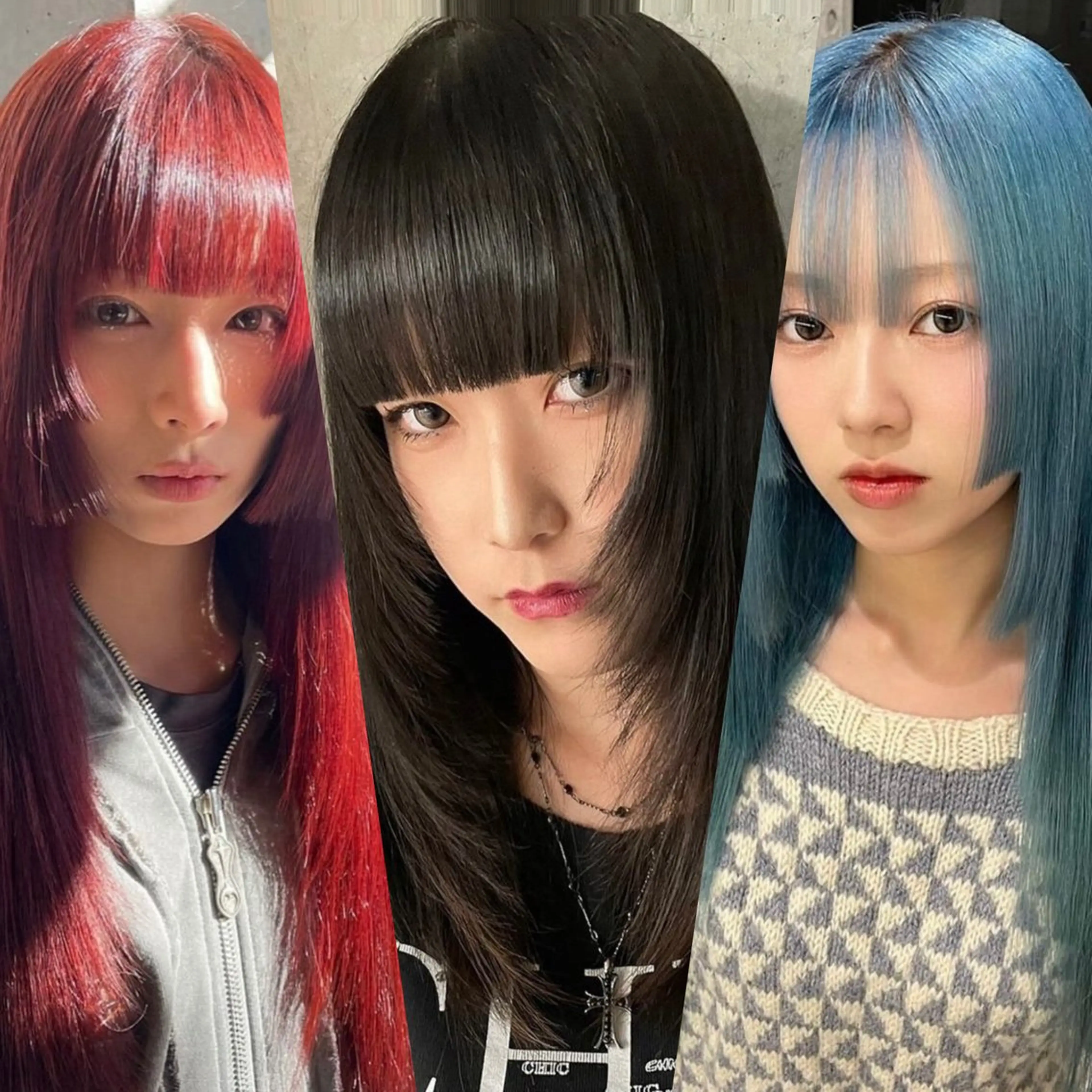 🪽顔周りレイヤーカット　姫カット/ラインカットの写真