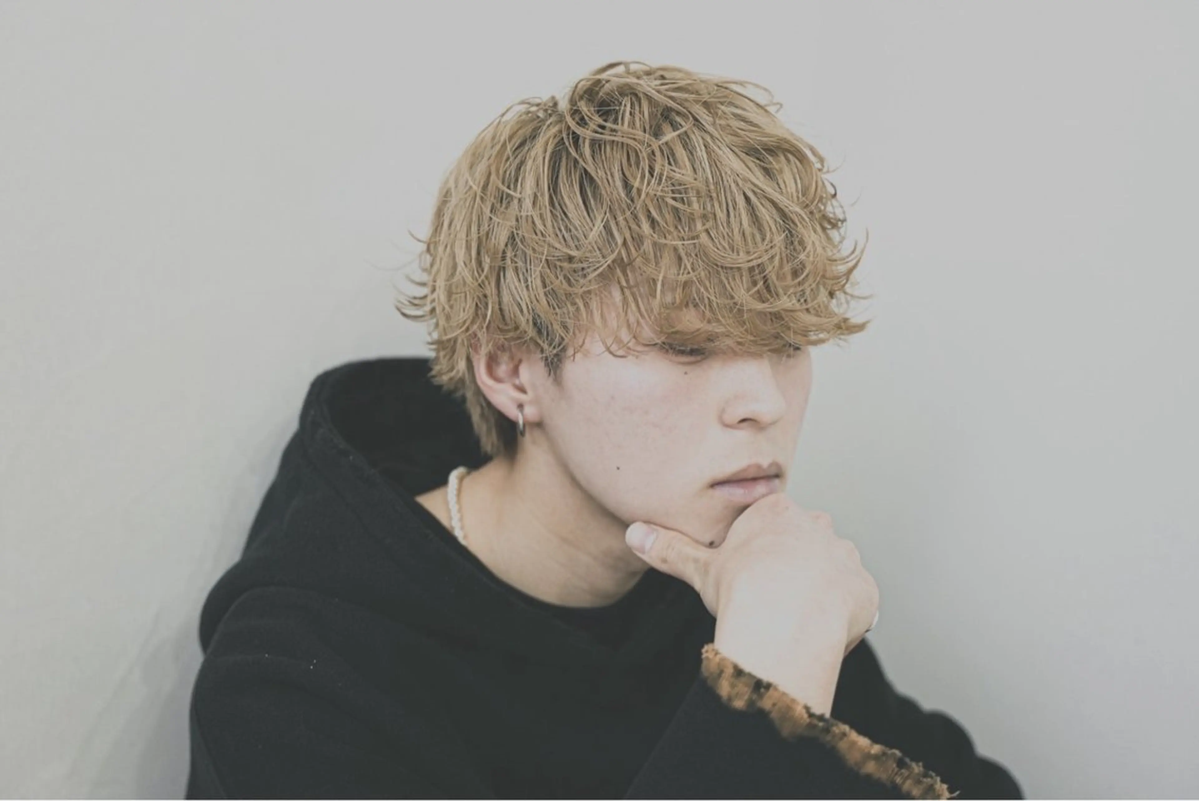 ショート パーマ メンズ マッシュ メンズパーマ 刈り上げ 波巻きパーマ スパイラルパーマ AROH  men's cut&men's perm 船橋店所属・🧊メンズ特化🧊 高木航希のヘアスタイル