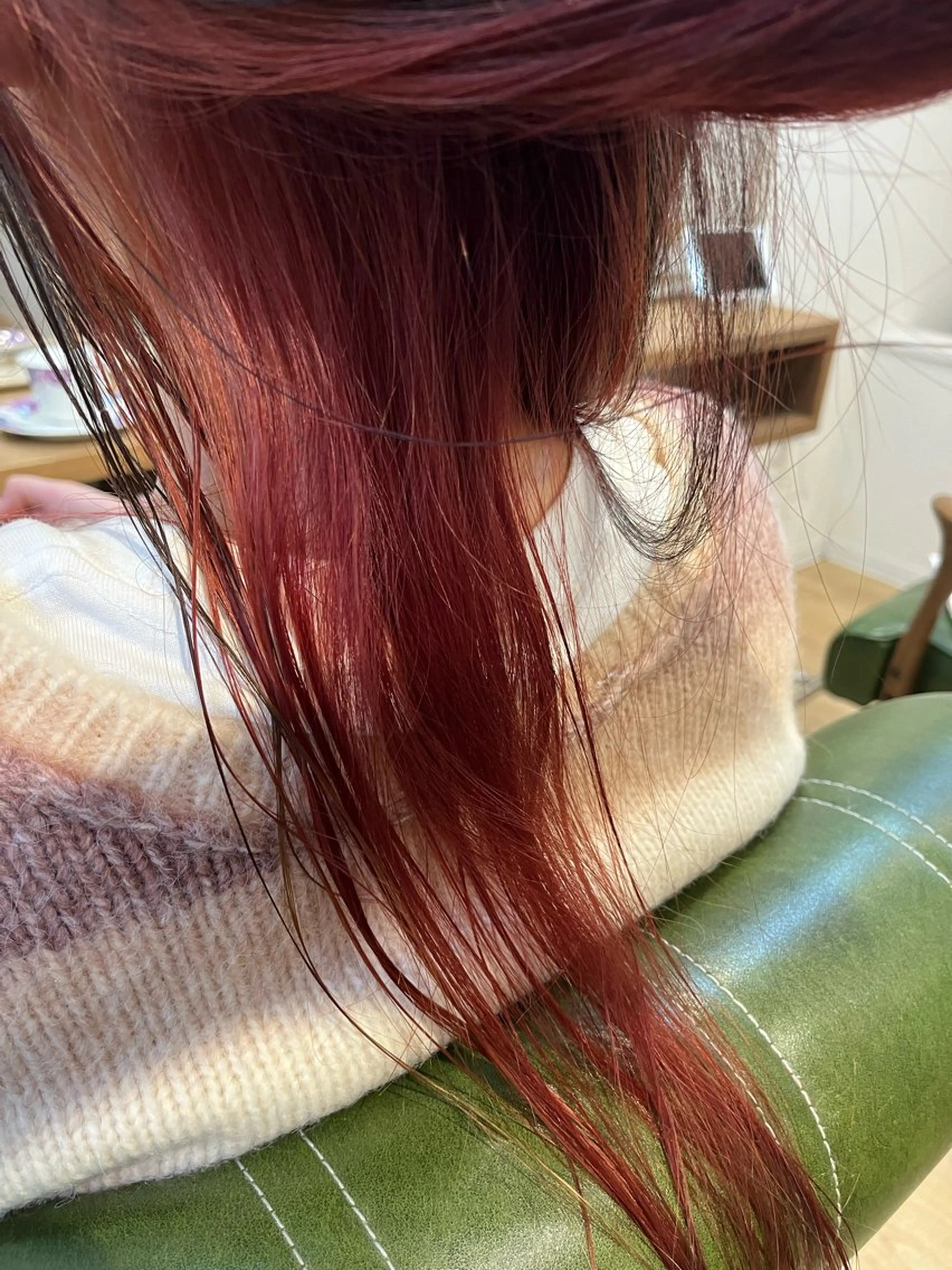 ロング カラー 西村 雄介のヘアスタイル