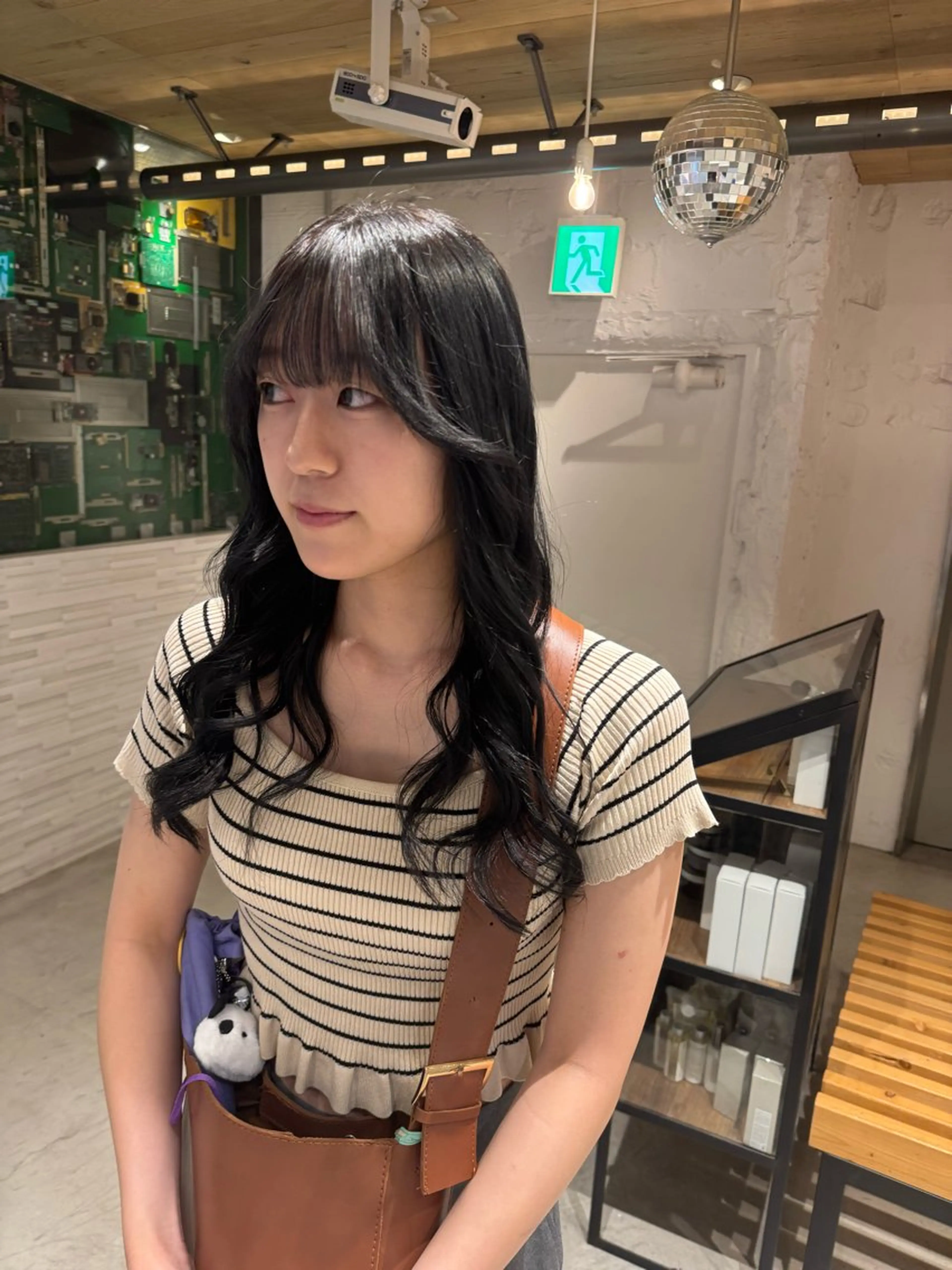 ロング ヘアカラー トリートメント LUNTY NAMBA所属・🌶推しカラー RINA🌶´-のヘアスタイル