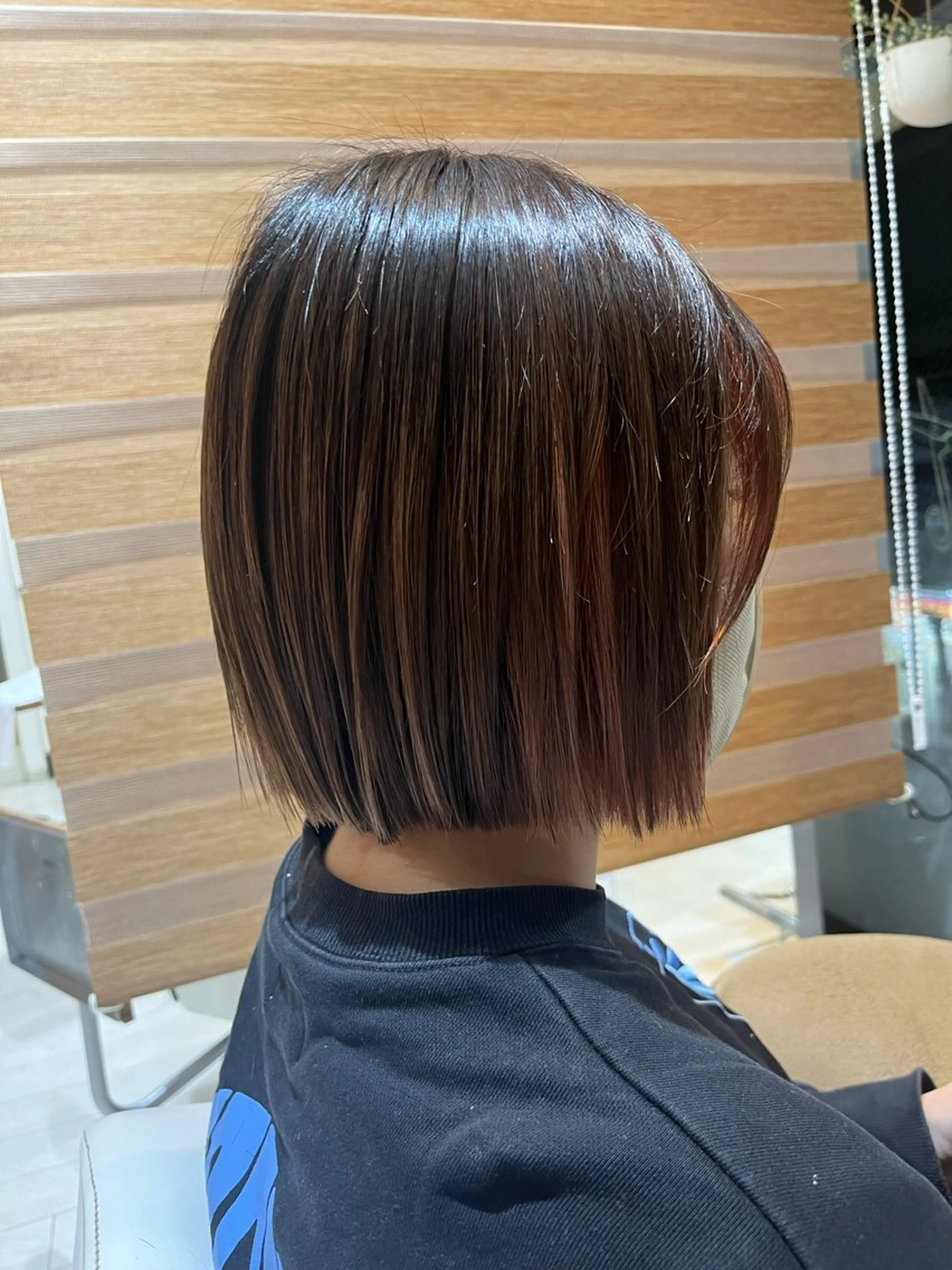 ショート ボブ 伸ばしかけ 須藤 百合香のヘアスタイル