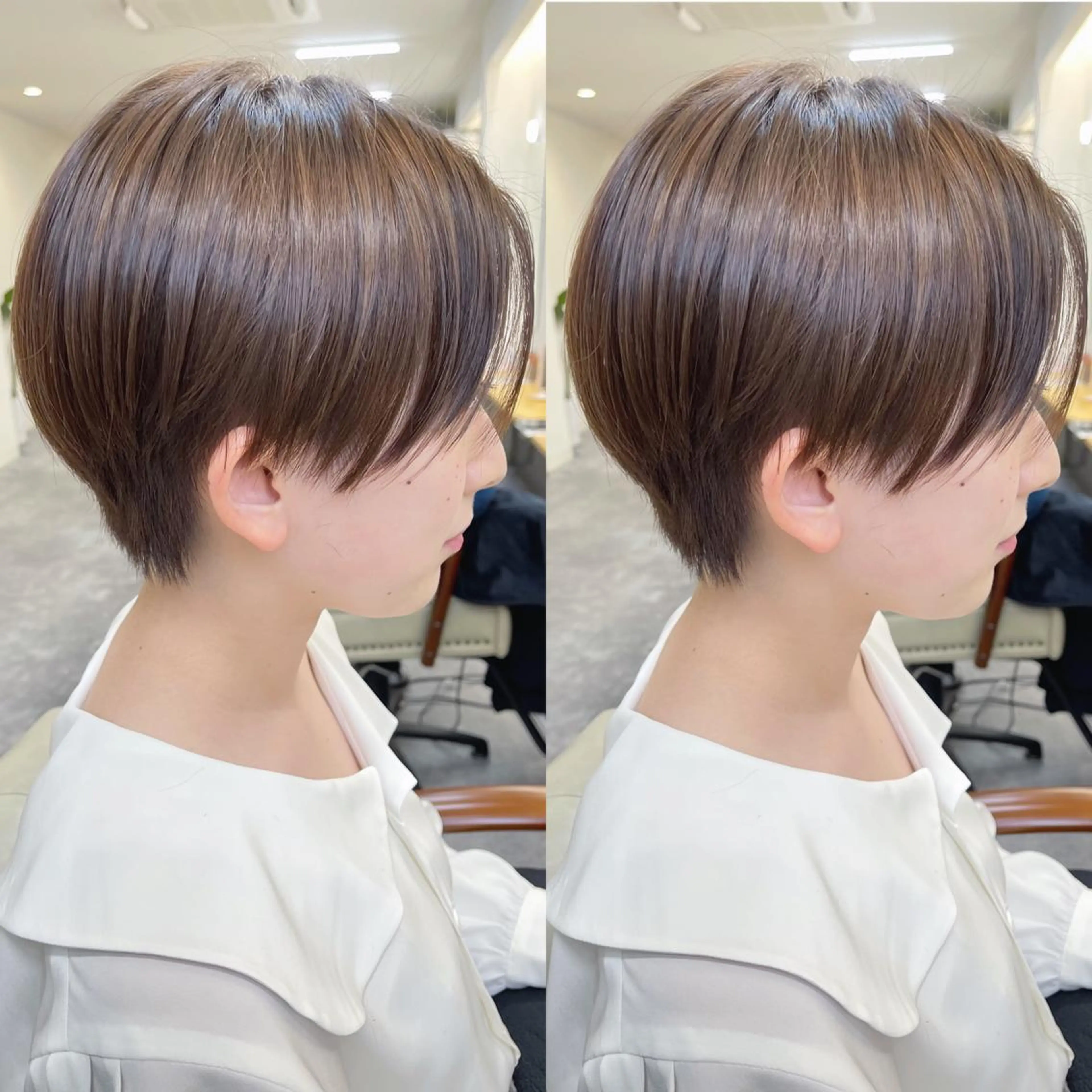 ショート ショートボブ ハンサムショート ボブ ショートヘア カット トリートメント H所属・H (エイチ) 烏丸御池店のヘアスタイル