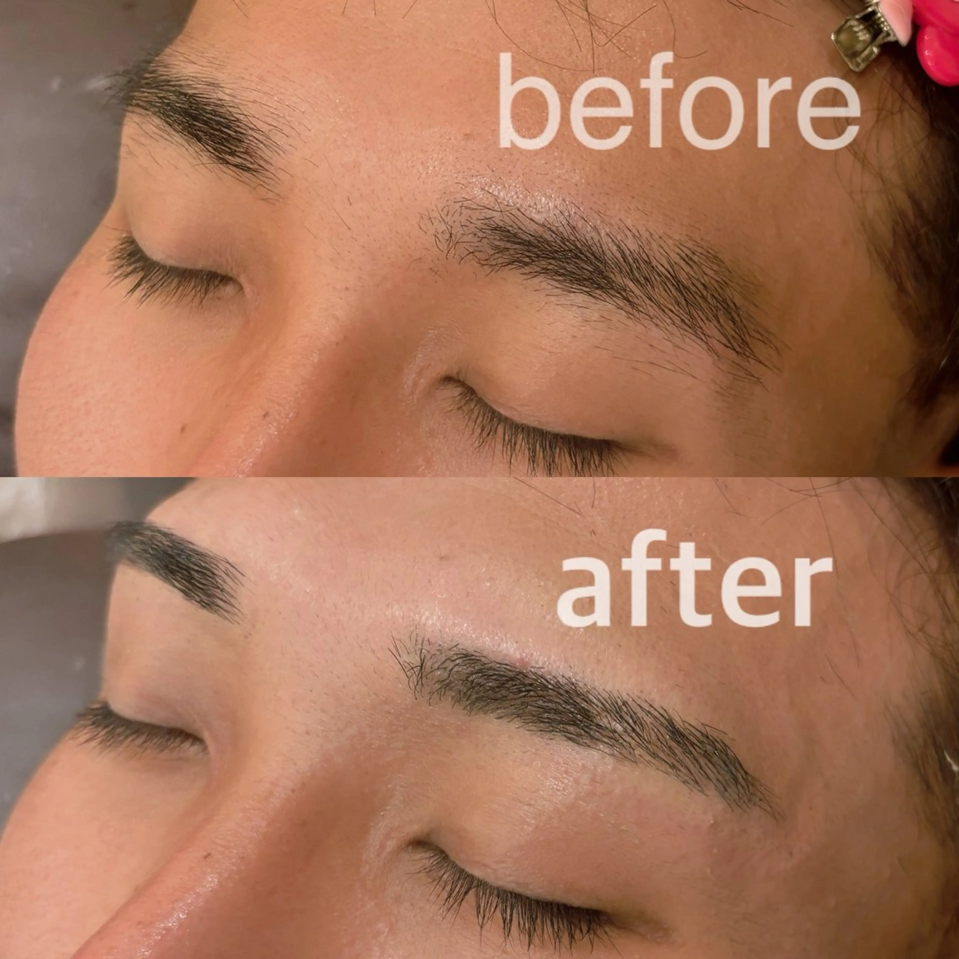 メンズ アイブロウ メンズアイブロウ 眉毛ワックス脱毛 ワックス脱毛 眉カット 内田 心のマツエク・マツパデザイン