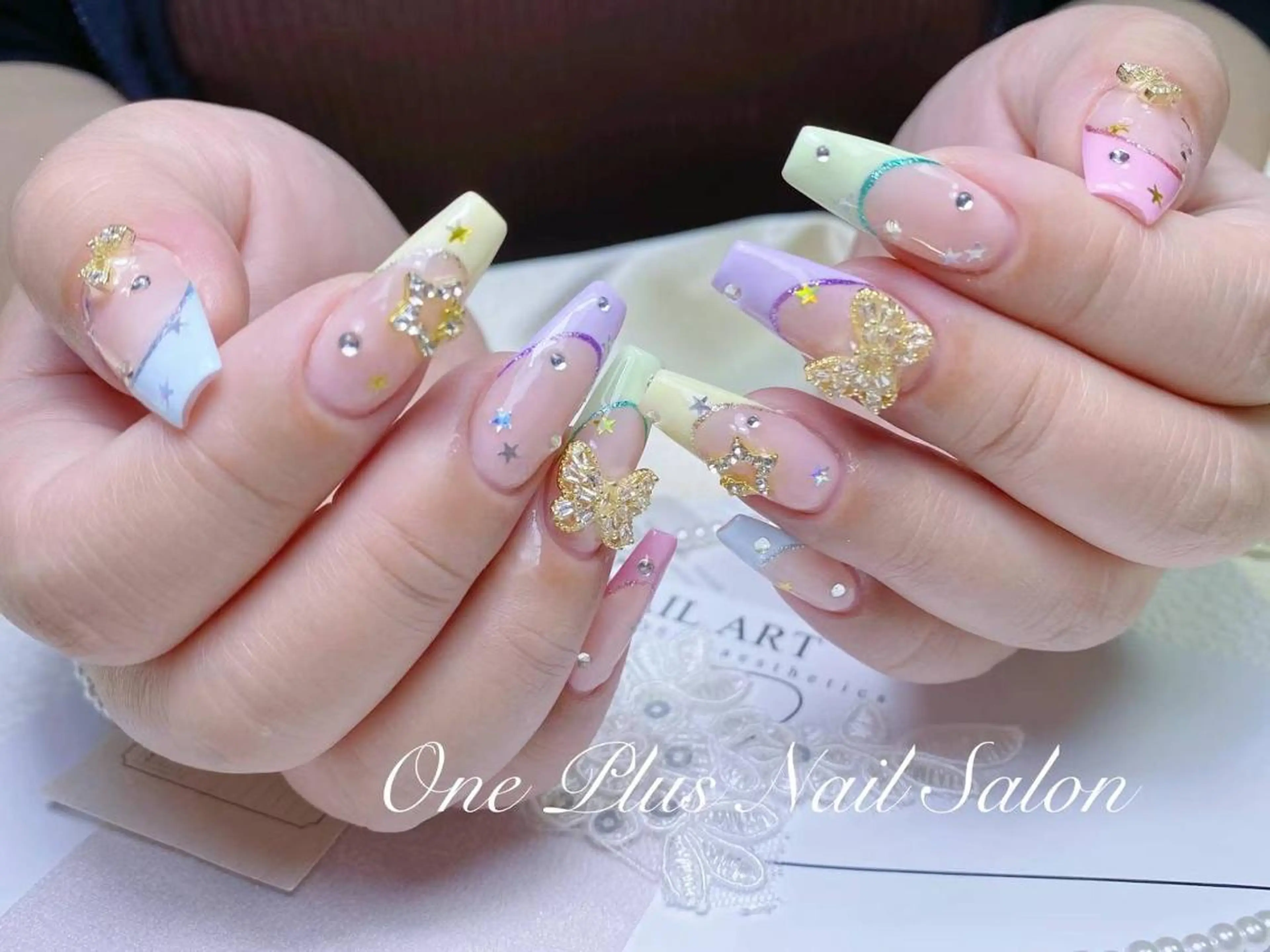 《チップ長さだし》持ち込みやり放題、ブランド無限制パーツつけ放題☆ジェルオフ込みの写真