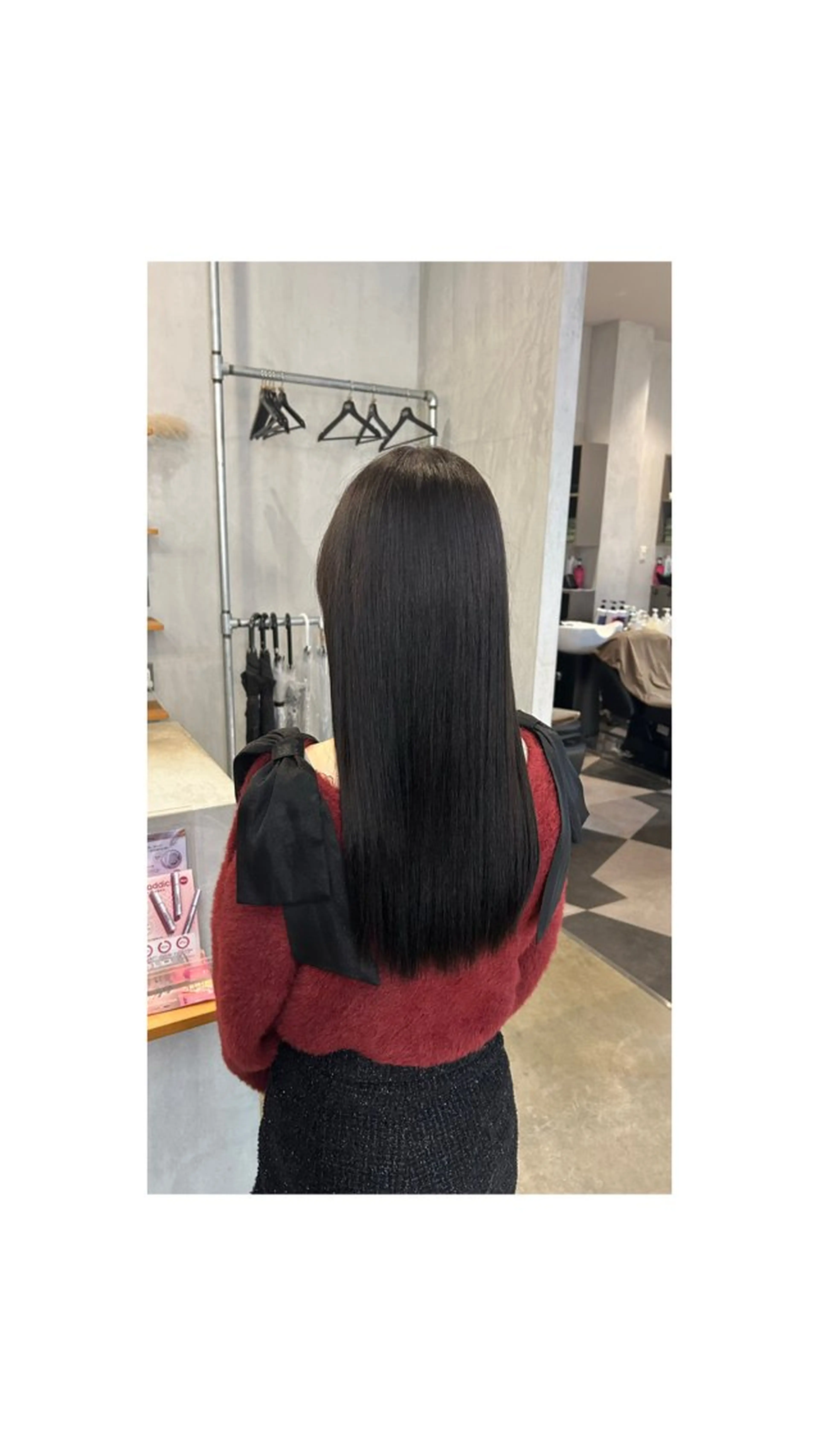 ロング 長谷川 楓恋のヘアスタイル