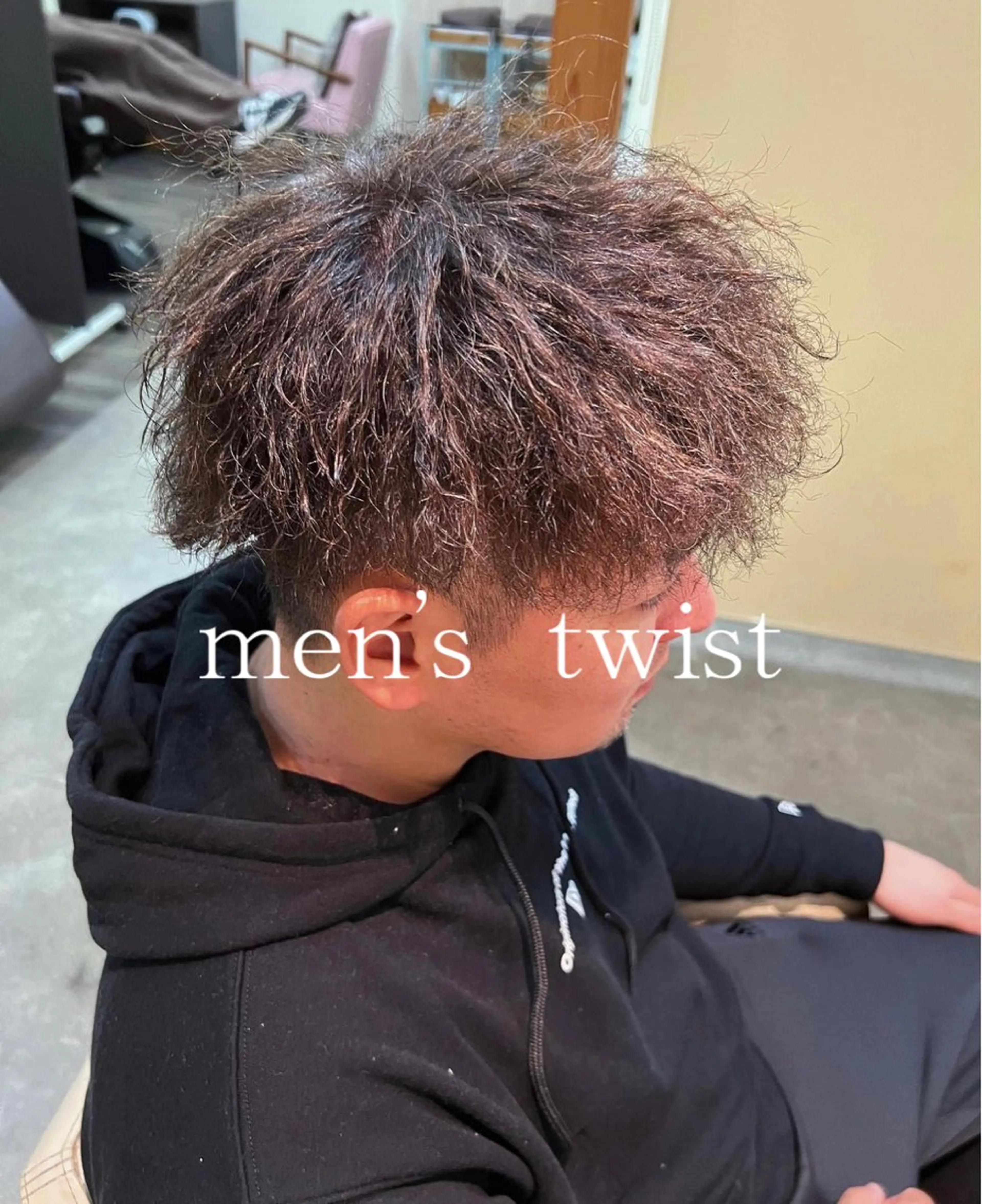 パーマ メンズ enclair(アンクレール)所属・寺本 琴美のヘアスタイル