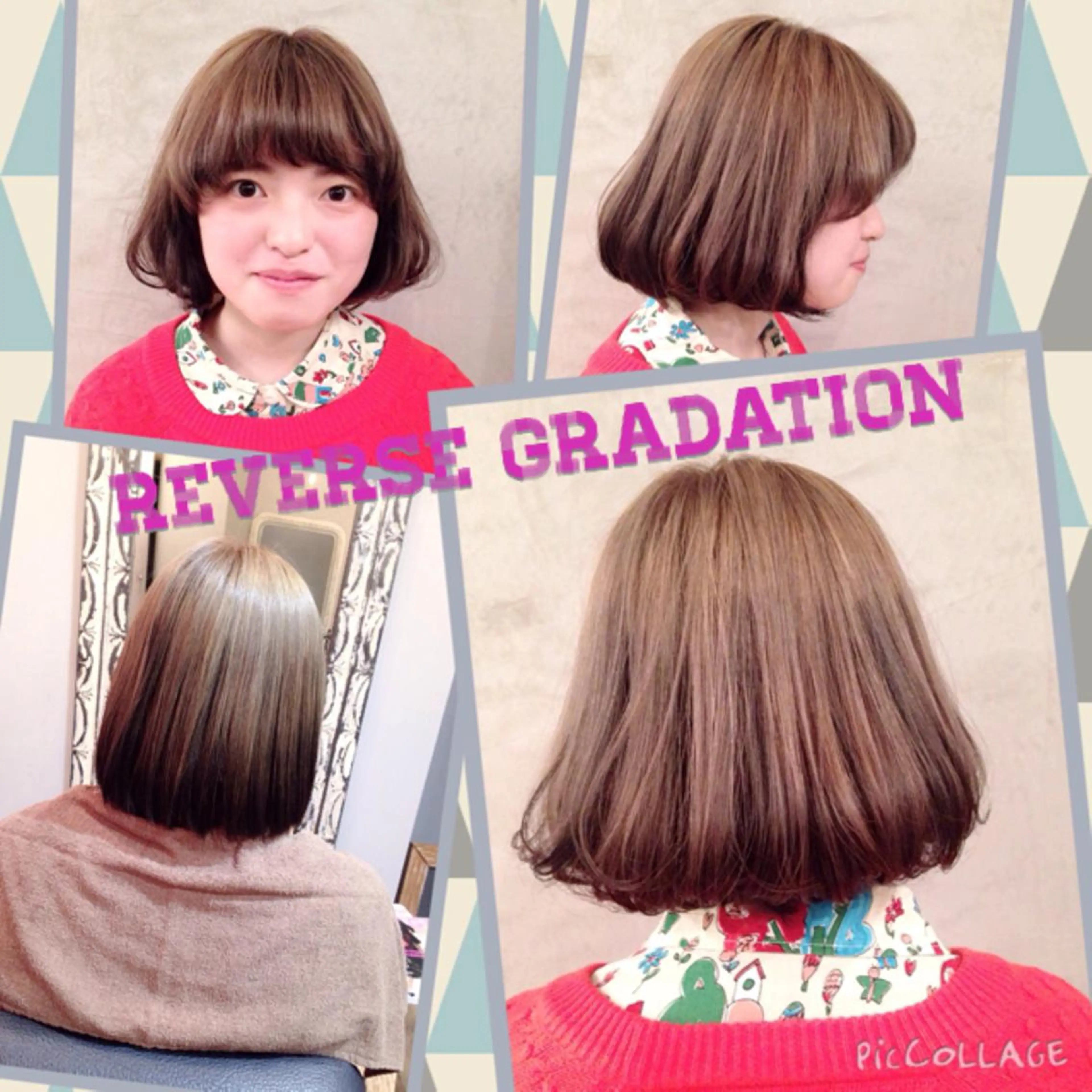 ミディアム カラー グラデーションカラー YAWN所属・YAWN《ヨウン》 Yucaのその他イメージ