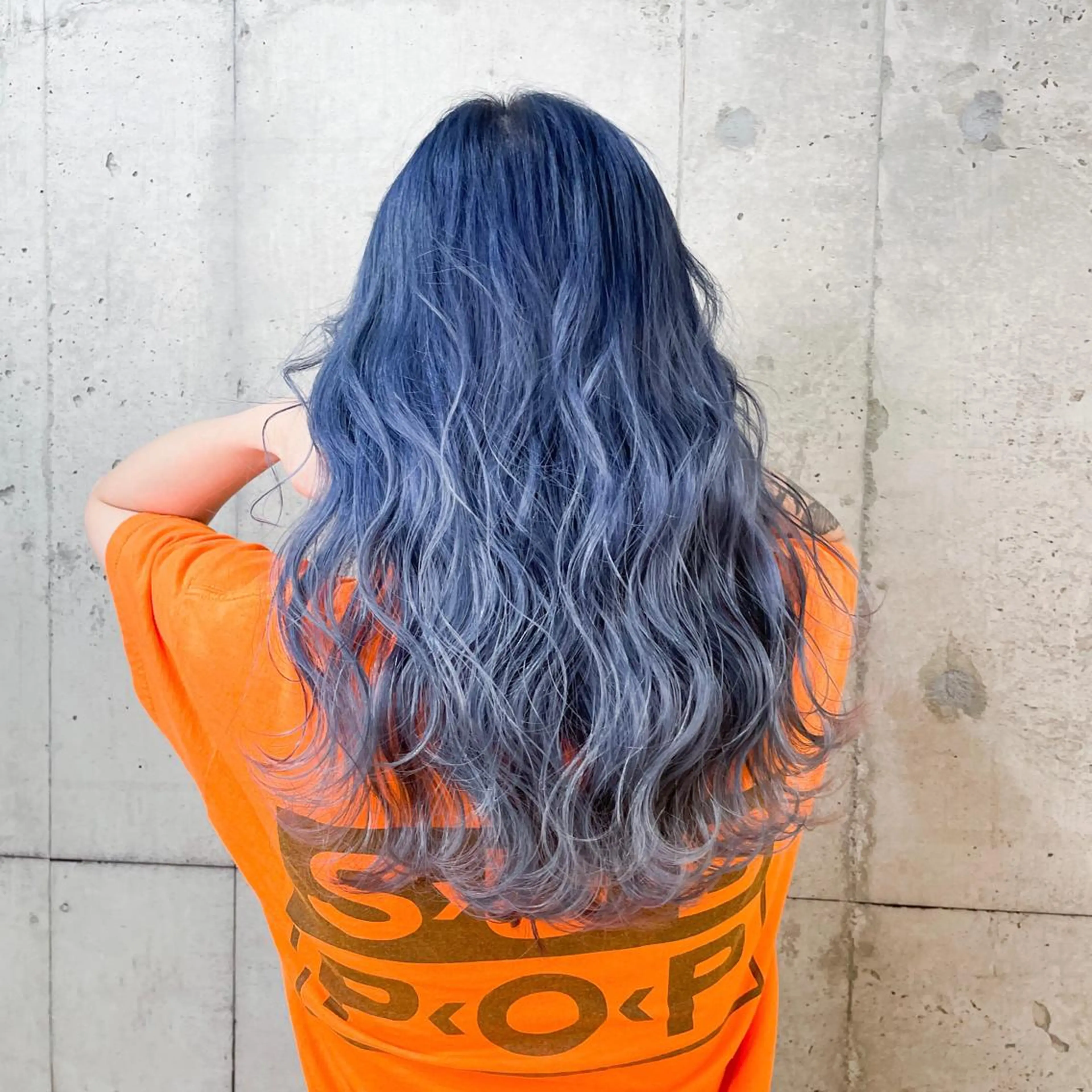 ロング カラー カット ヘアカラー トリートメント youres hair 髪質改善トリートメント&ヘッドスパ  新宿三丁目店【ユアーズヘア】所属・🦋透明感カラー 👑NODOKA🦋のヘアスタイル