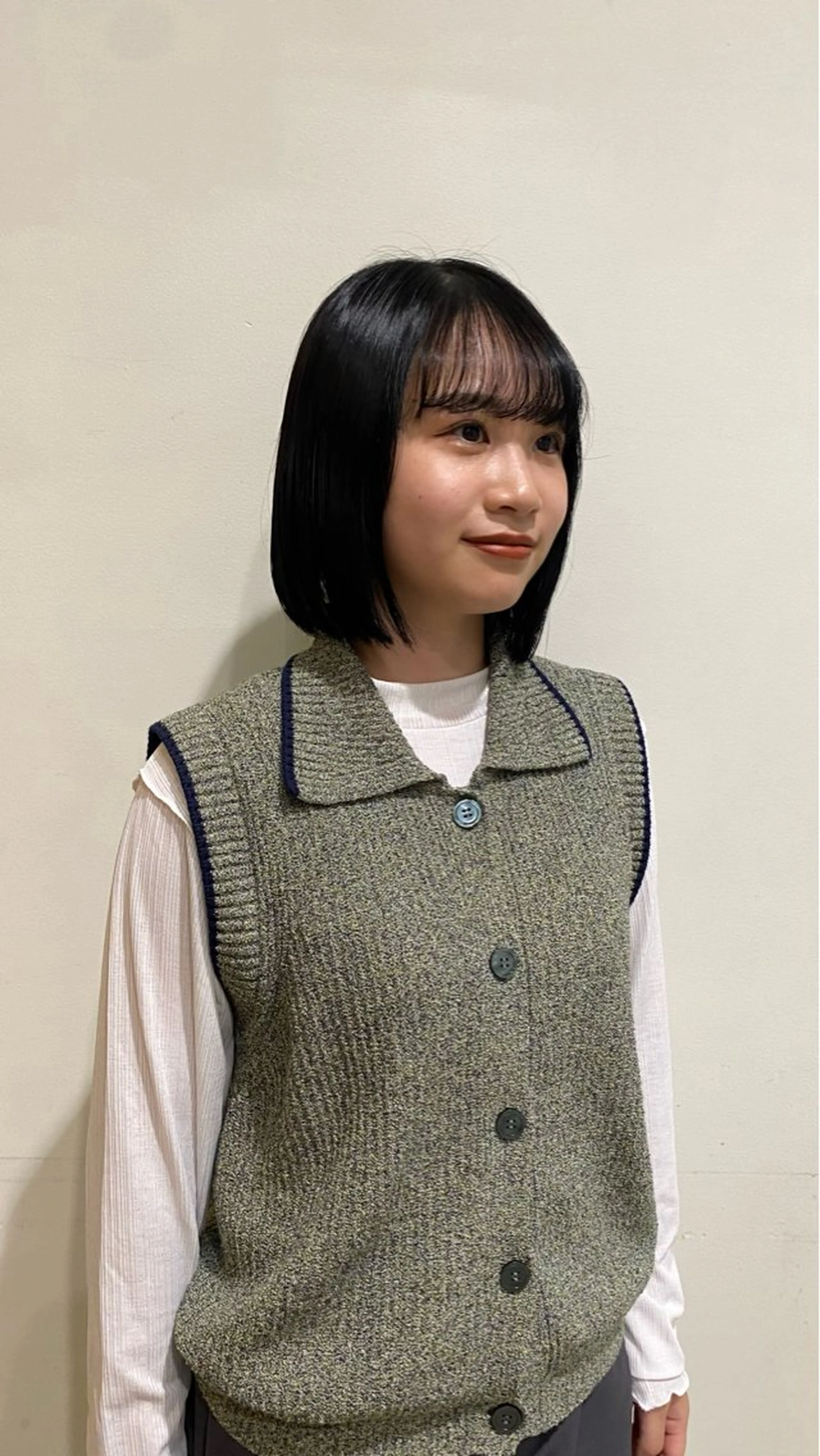 ショート カラー ヘアカラー トリートメント 酸性ストレート/ 髪質改善/イソヤトモのヘアスタイル