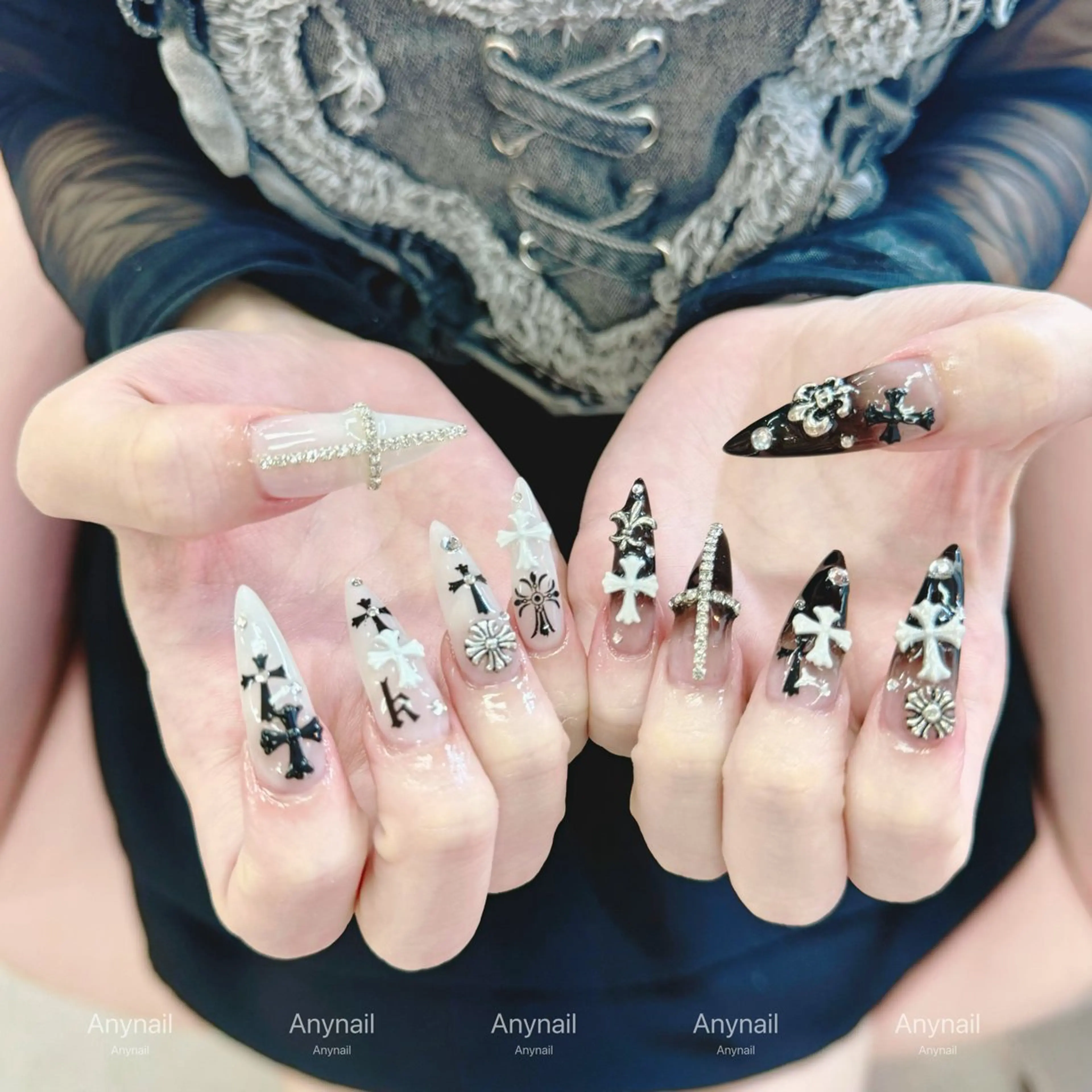 ネイル ネイルチップ ハンドネイル Any nail新大久保店のネイルデザイン