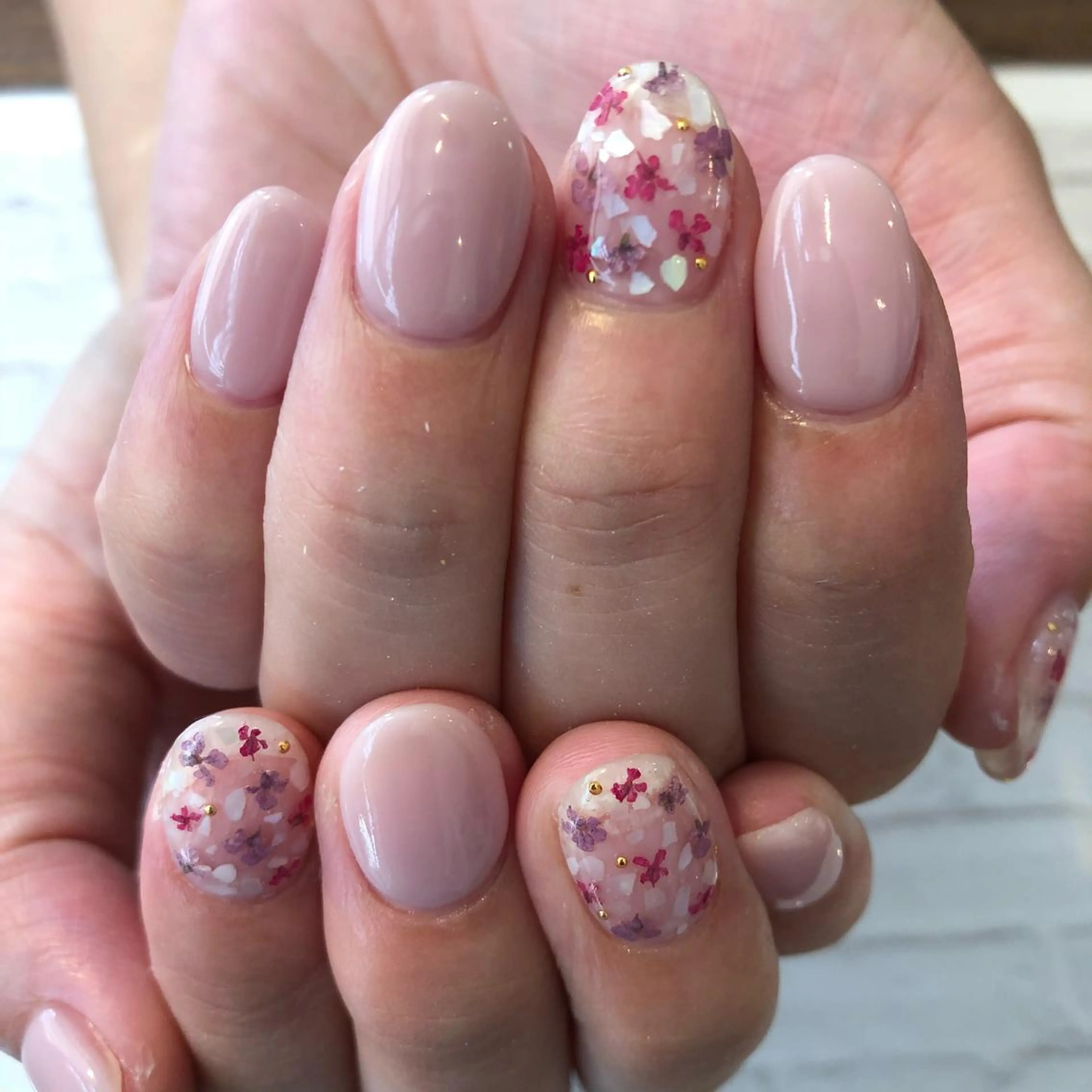 ネイル アートネイル シンプルネイル shelf所属・shelf ⭐︎のネイルデザイン